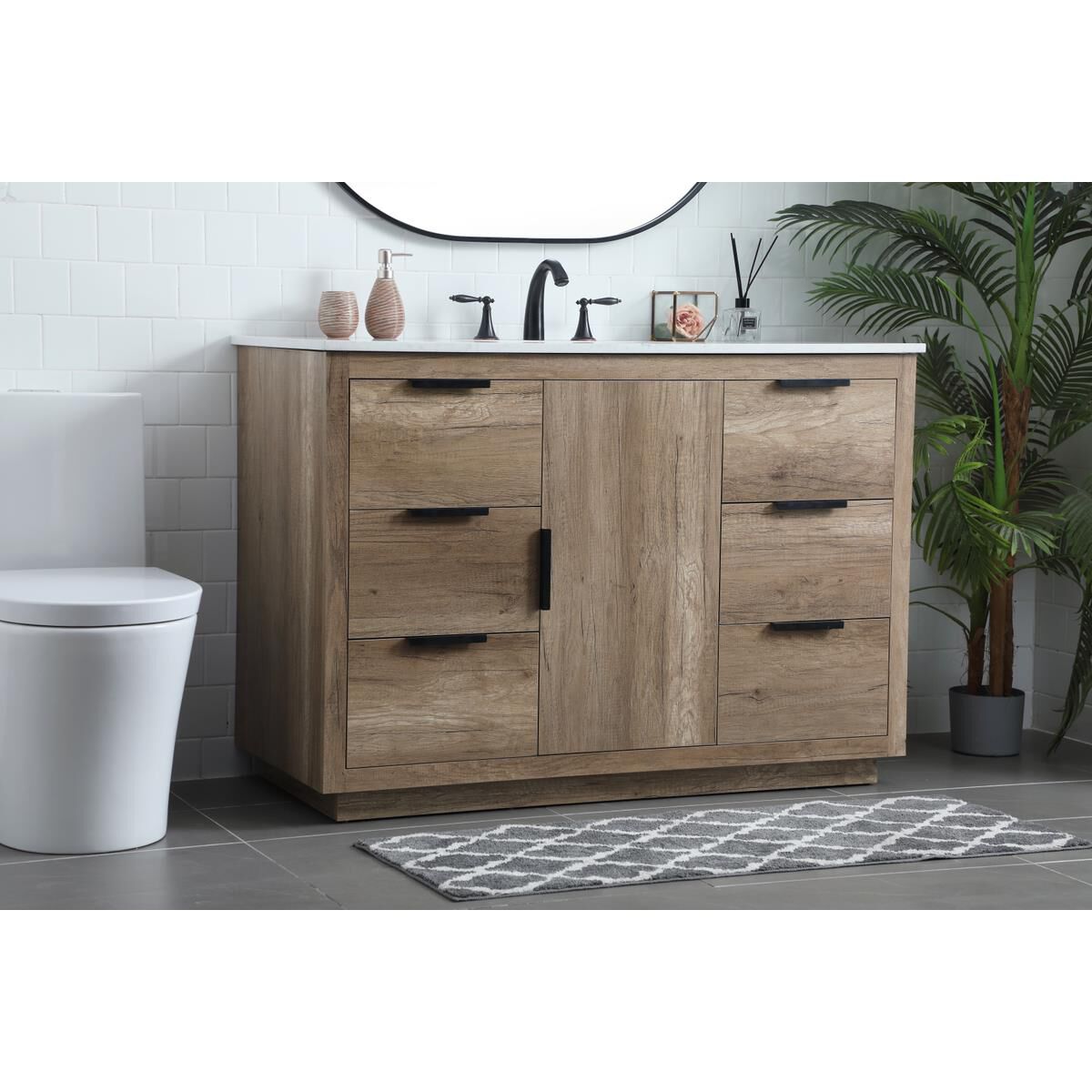 Blake 48 Inch Bath Vanity by Elegant Decor