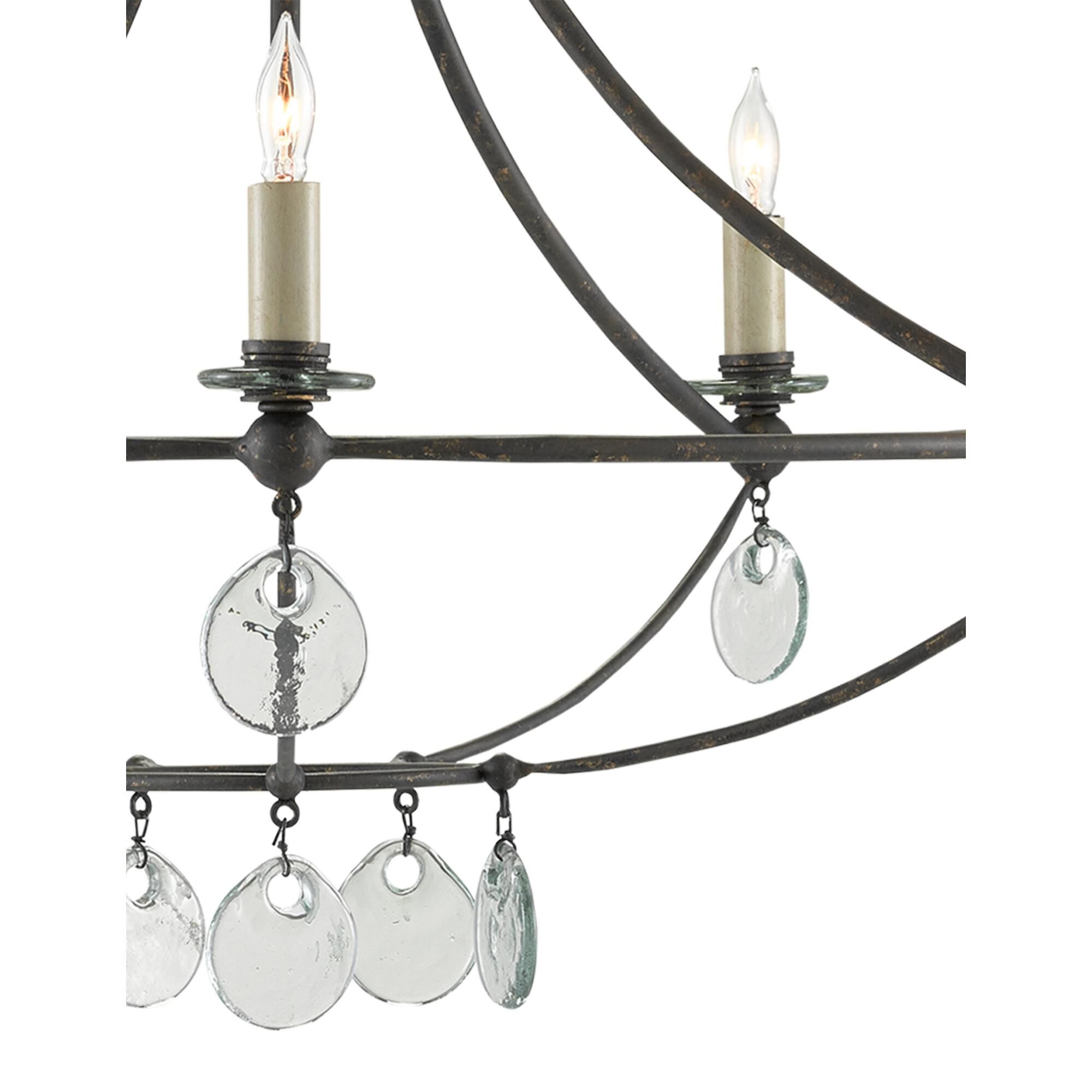 Novella 5 Light Chandelier by Currey and Company