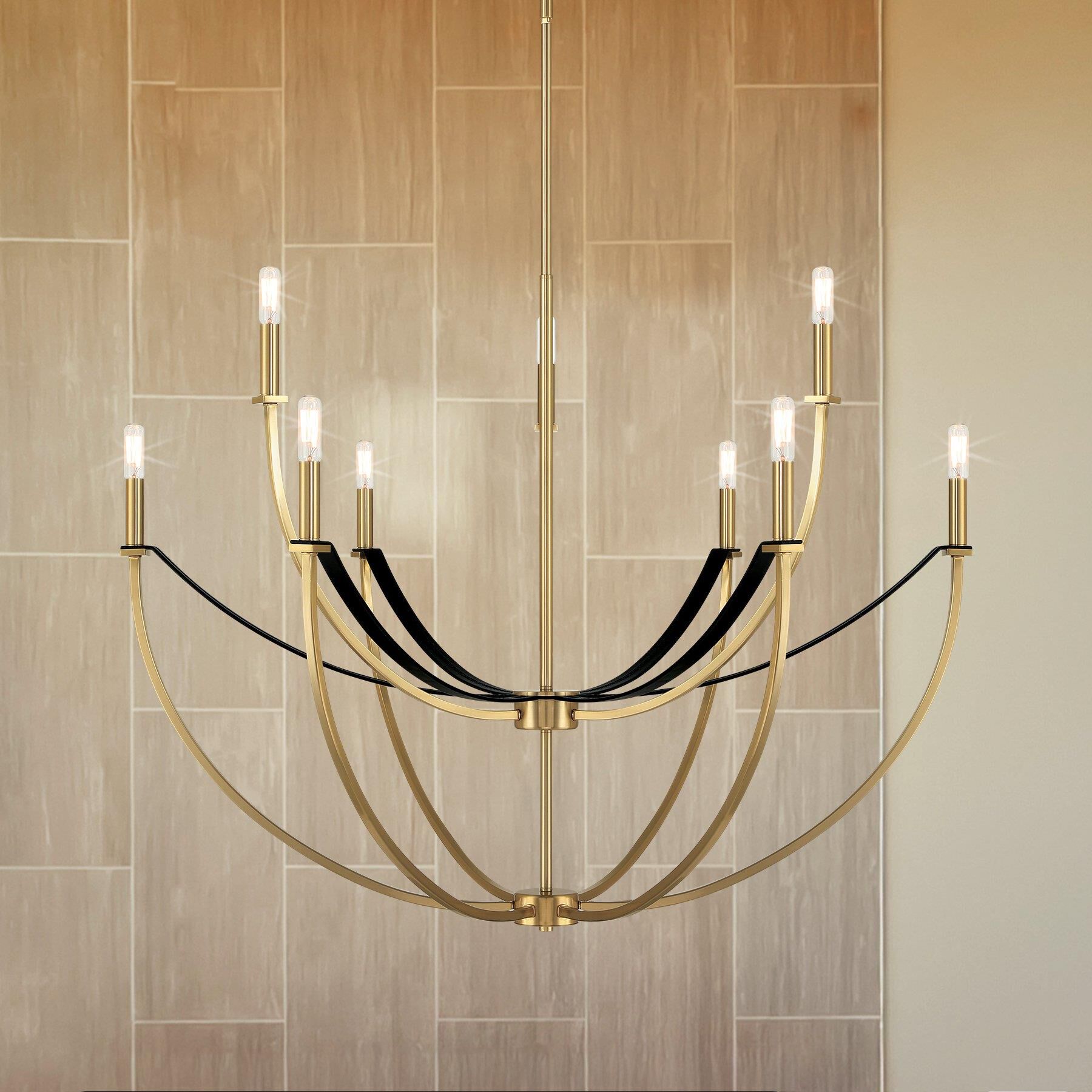 Sussex 40 Inch Chandelier by Eglo Lighting