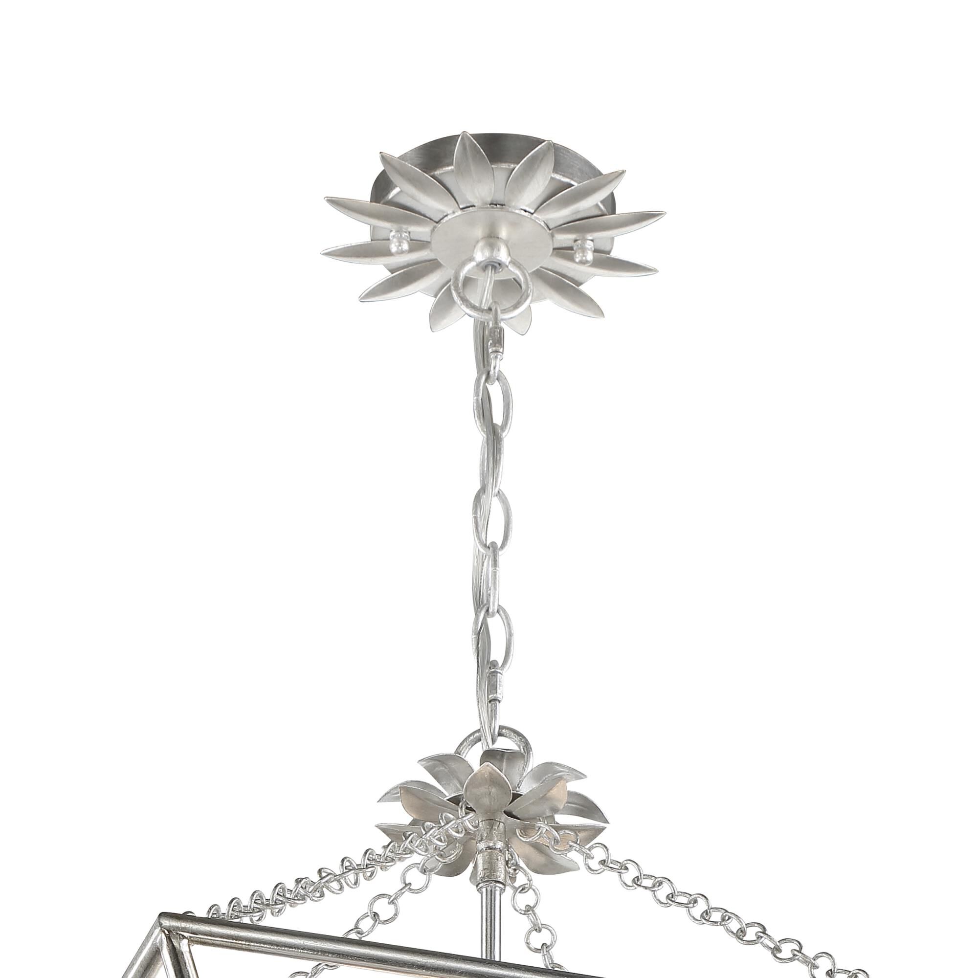 Shown in Antique Silver finish