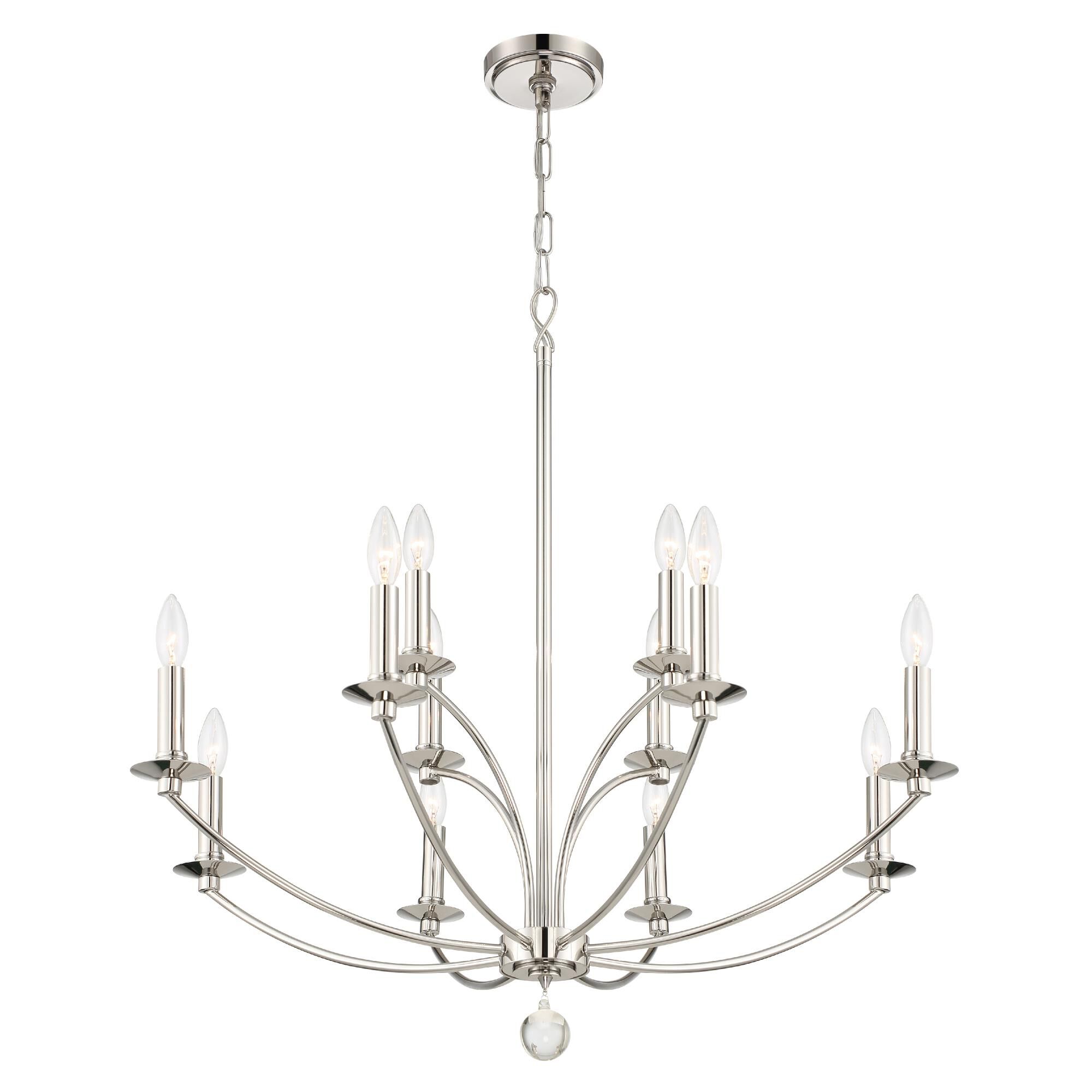 Shown in Polished Nickel finish