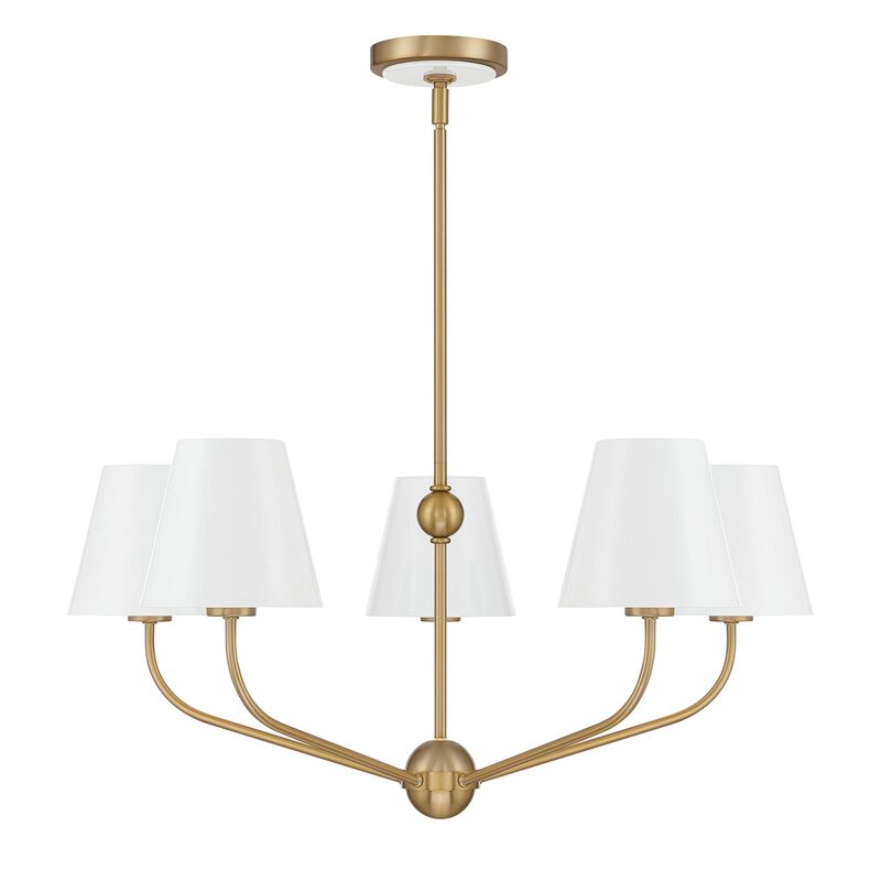 Xavier 28 Inch Chandelier by Crystorama