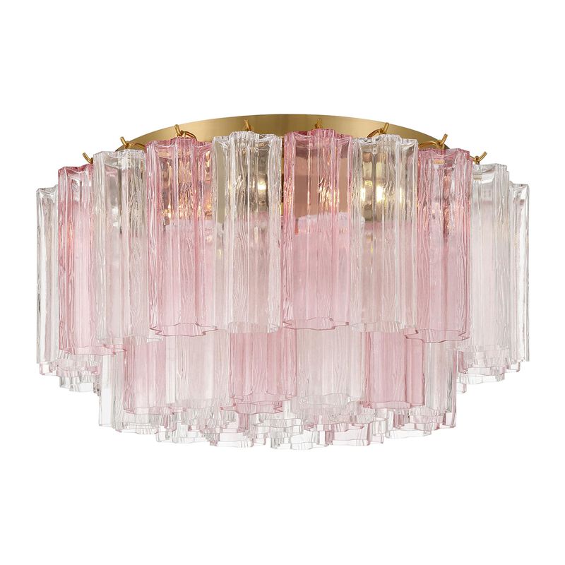 Addis 22 Inch 7 Light Semi Flush Mount by Crystorama