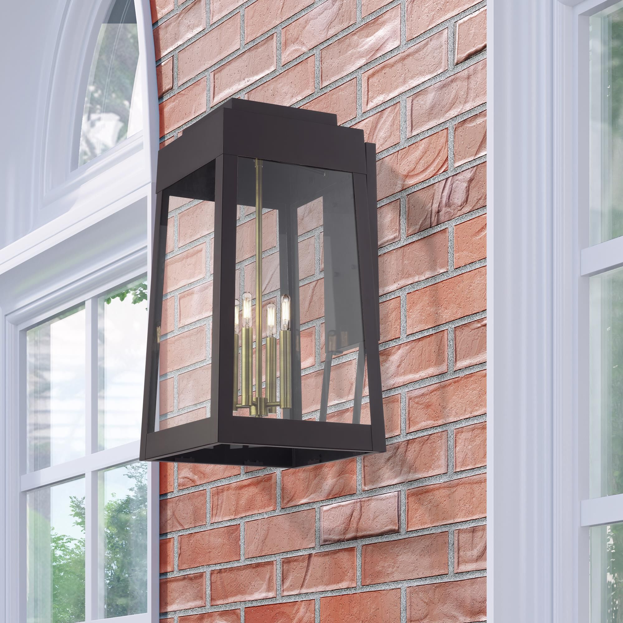 Oslo 14 Inch Outdoor Wall Light by Livex Lighting