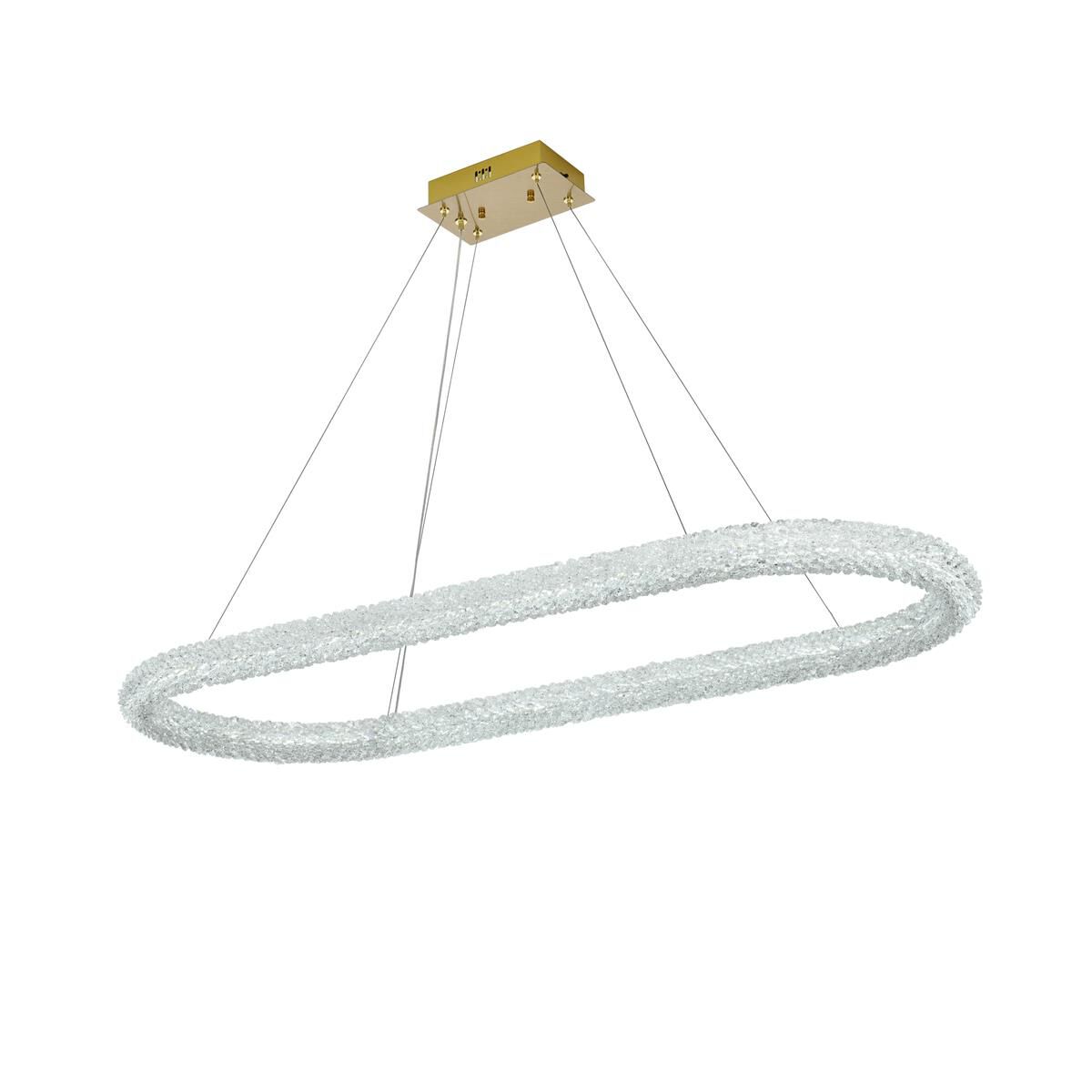 Bowen 51 Inch Linear Suspension Light by Elegant Lighting