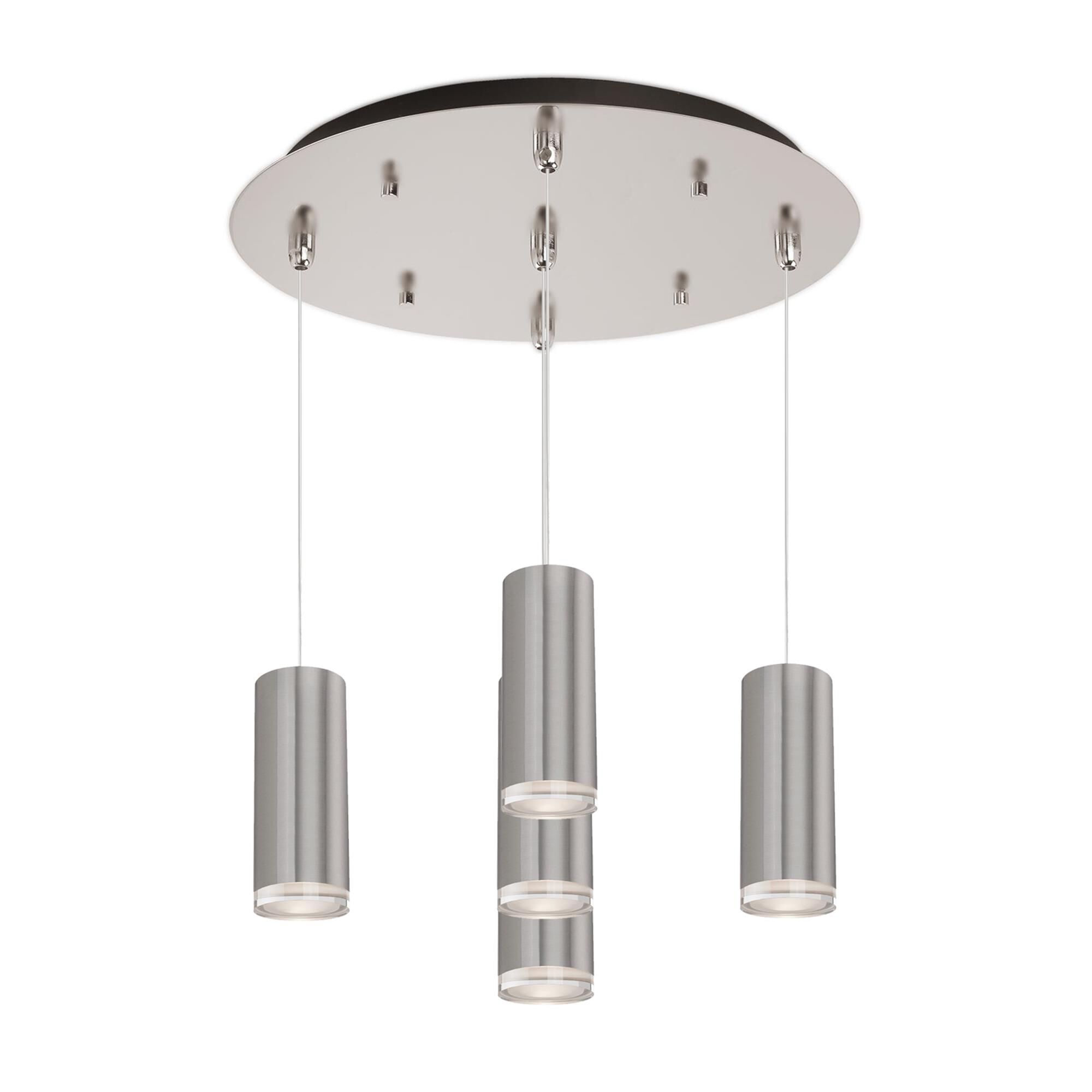 Shown in Brushed Nickel finish