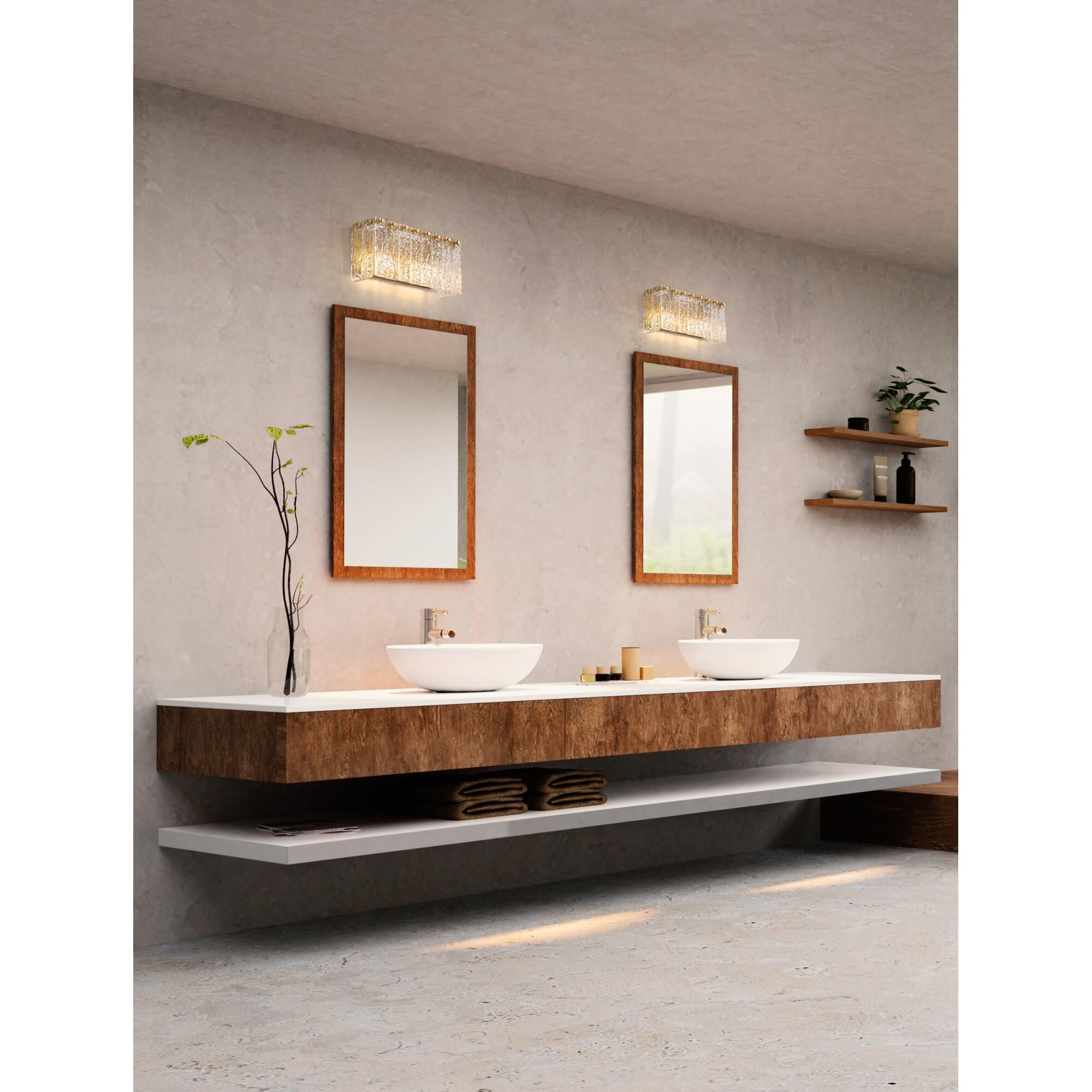 Glacier 15 Inch Bath Vanity Light by Z Lite
