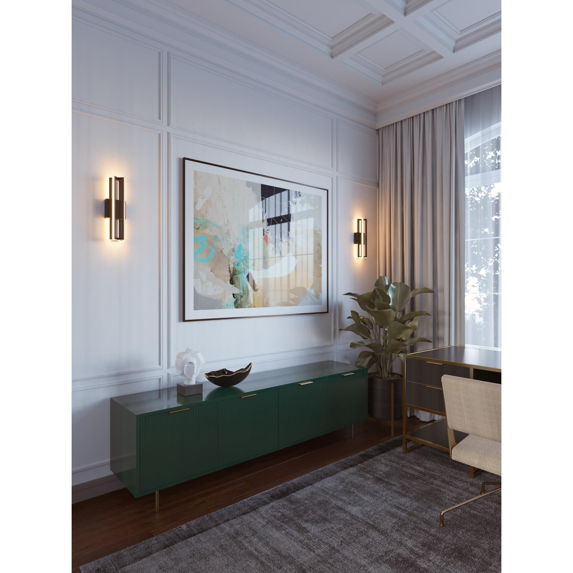 AFX Lighting Cass 16 Inch LED Wall Sconce