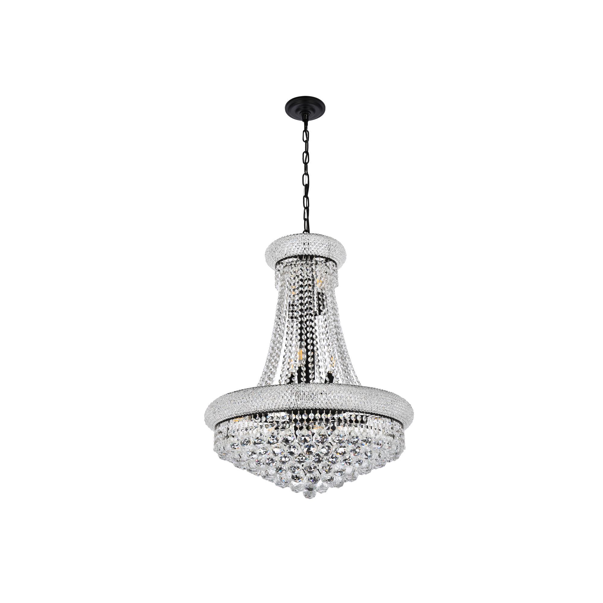 Primo 24 Inch 14 Light Chandelier by Elegant Lighting
