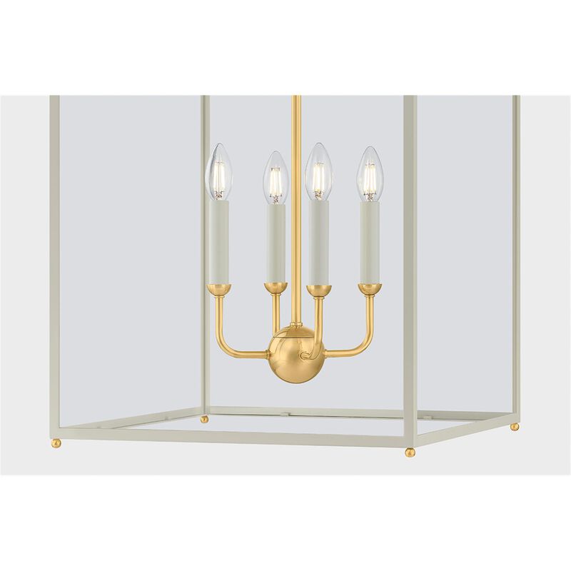 Mark D. Sikes Houghton Medium Lantern Pendant by Hudson Valley Lighting