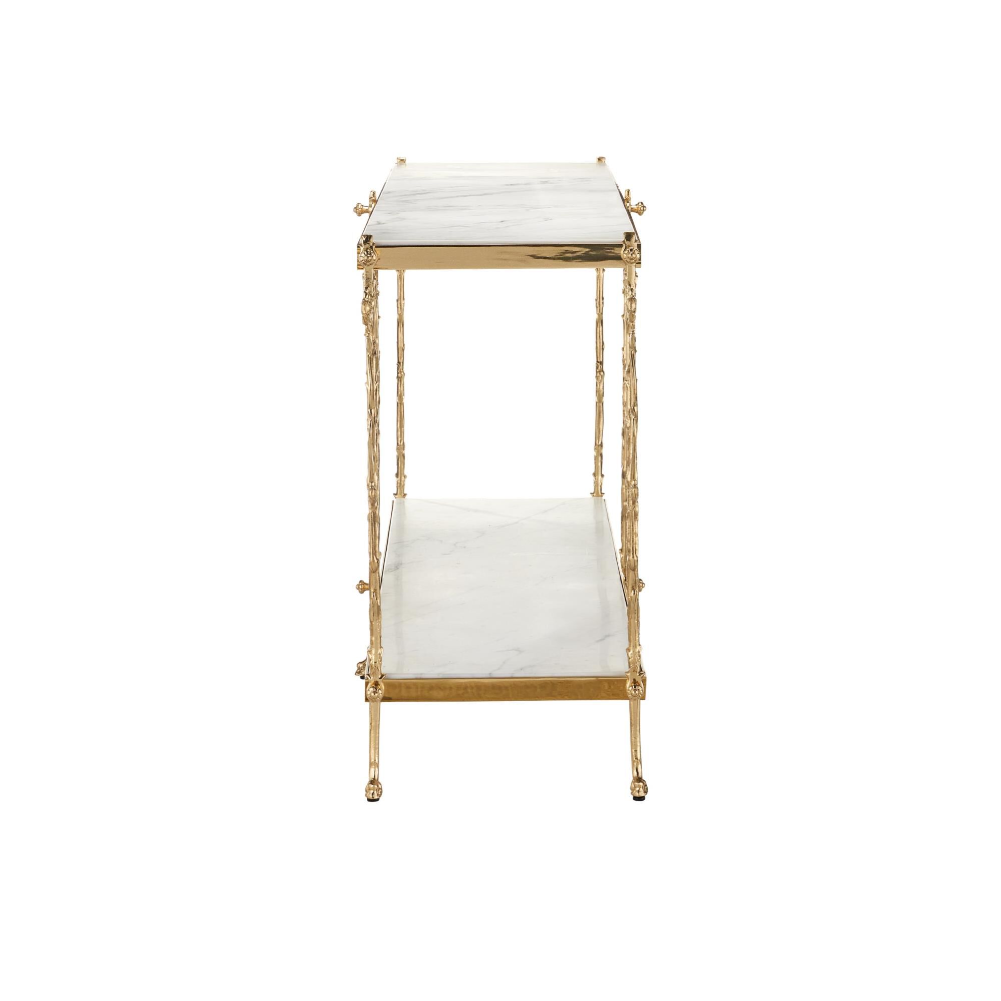 Shown in Polished Brass, Natural finish