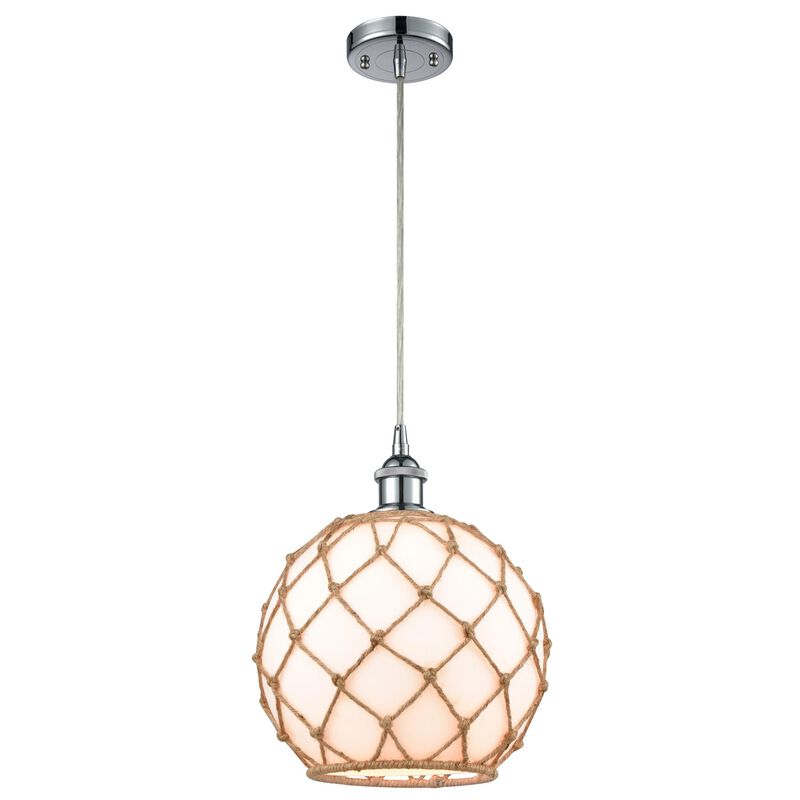 Innovations Lighting Bruno Marashlian Farmhouse Rope 10 Inch Mini Pendant