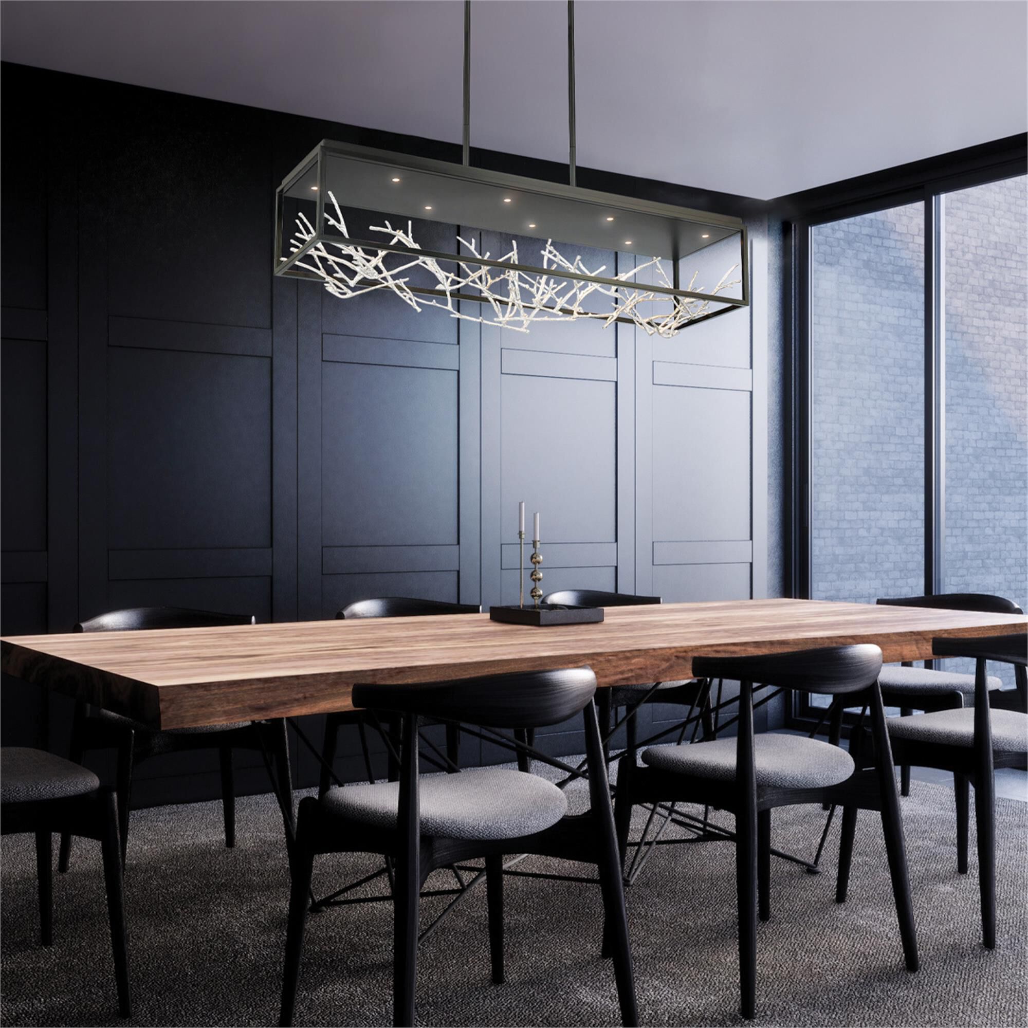 Aerie Medium Linear Chandelier,