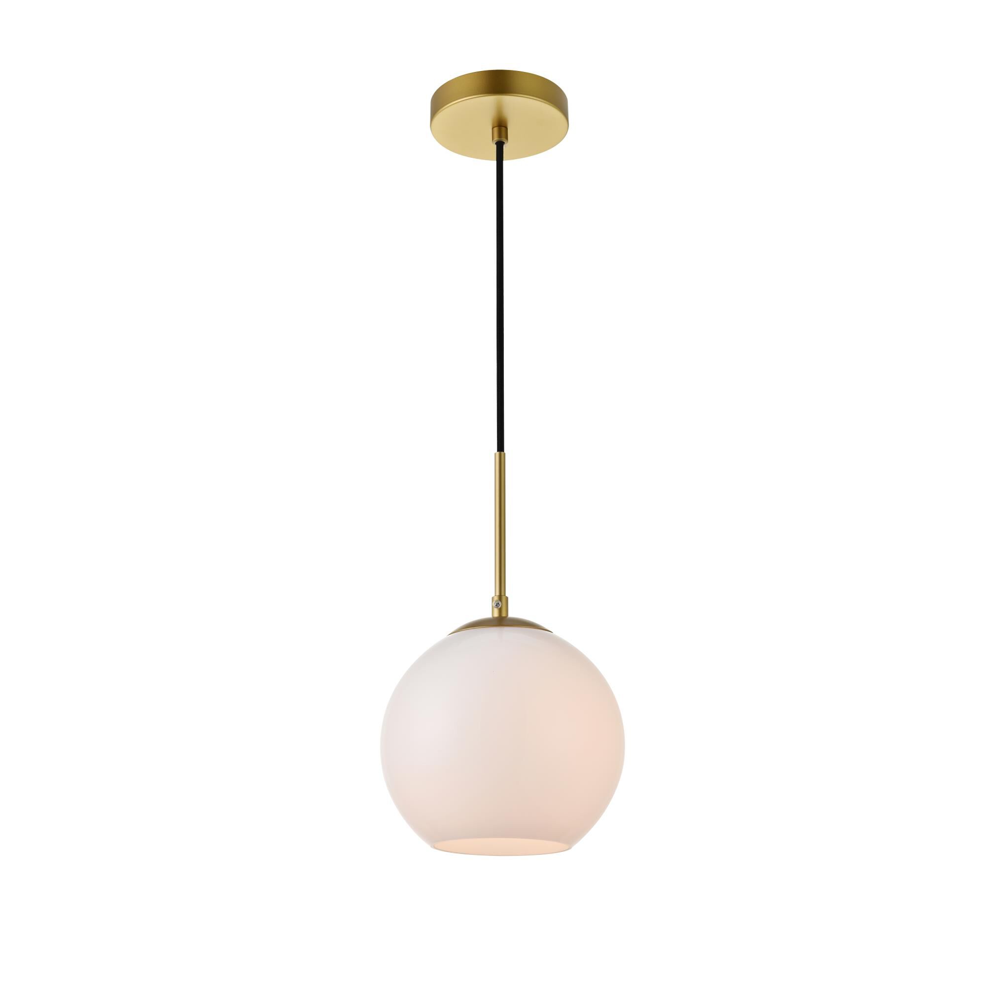 Baxter 8 Inch Mini Pendant by Elegant Lighting