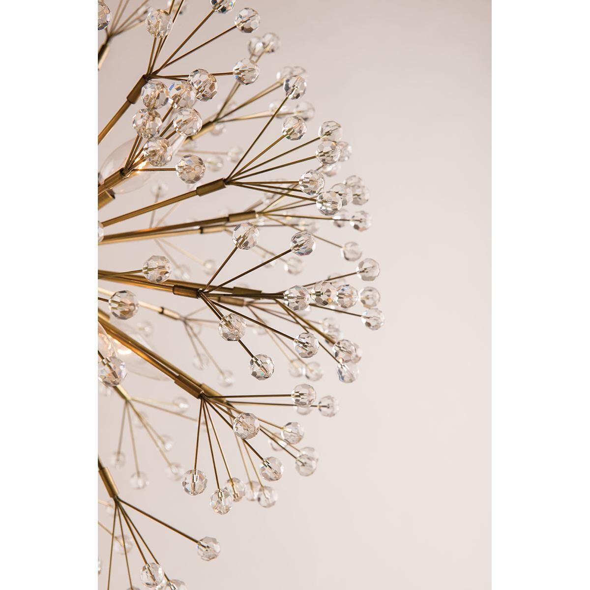 Shown in Aged Brass finish