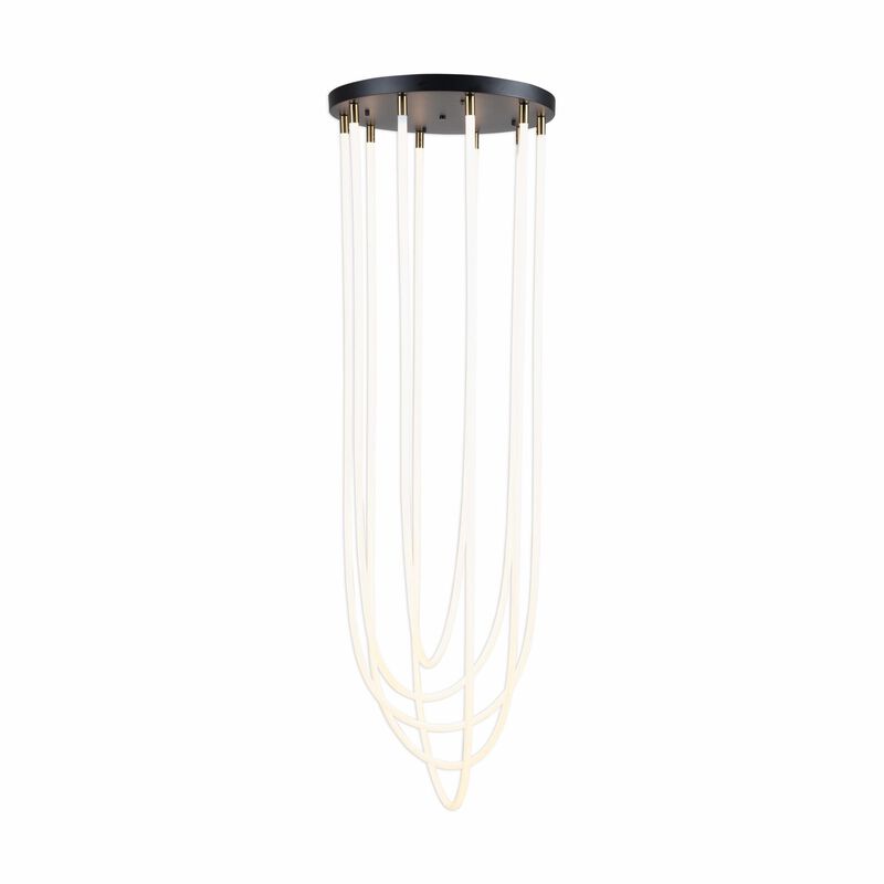 Kevin Kraemer Cascata 22 Semi Flush Mount by Artcraft
