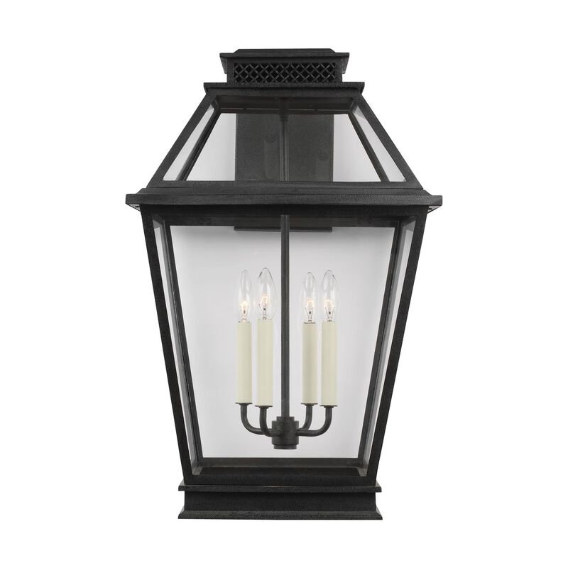 Chapman & Myers Falmouth 25 Inch Tall 4 Light Outdoor Wall Light by Visual Comfort Studio Collection