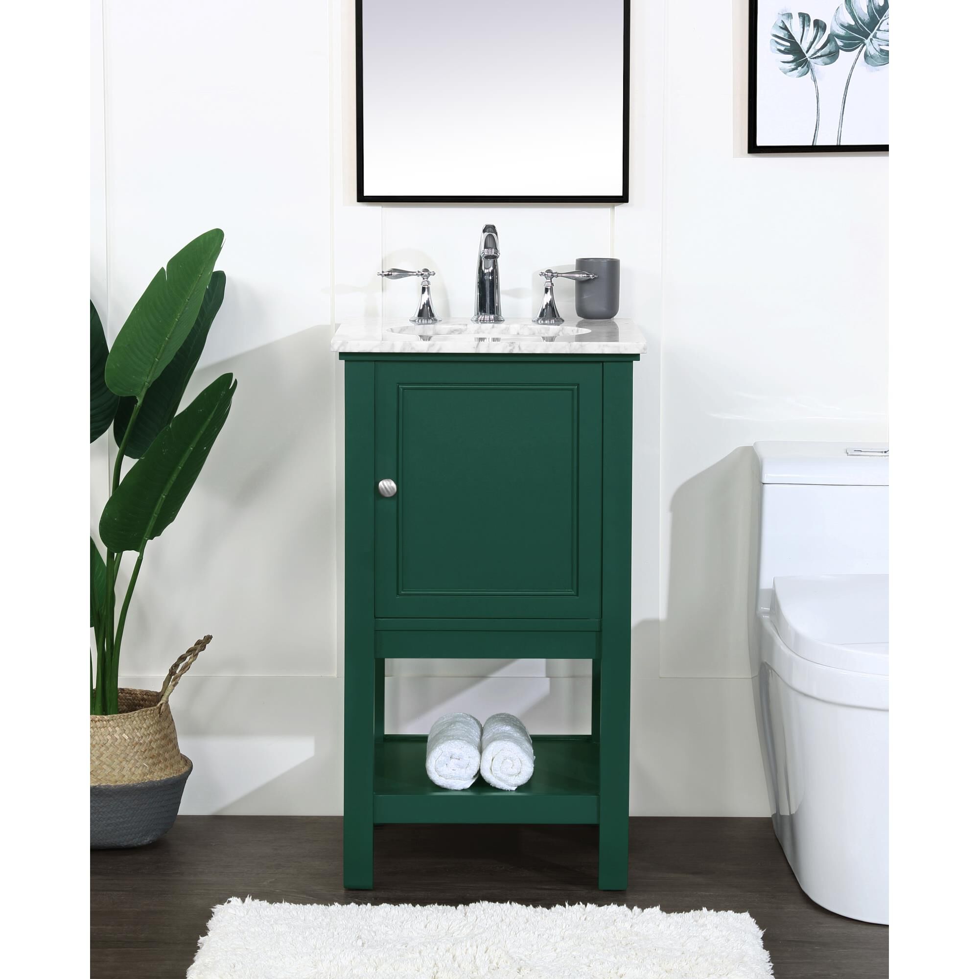 Shown in Green finish