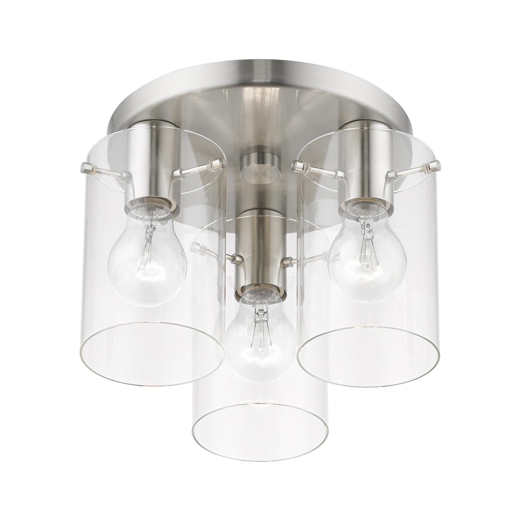 Munich 11 Inch 3 Light Flush Mount by Livex Lighting