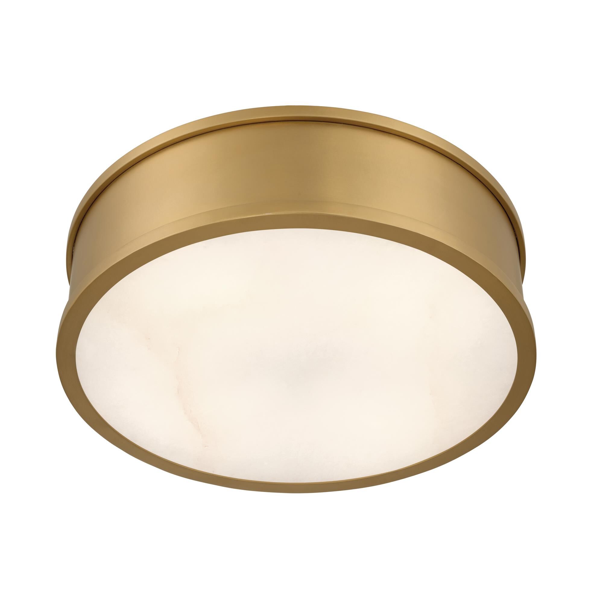 Shown in Legacy Brass finish and Alabaster glass