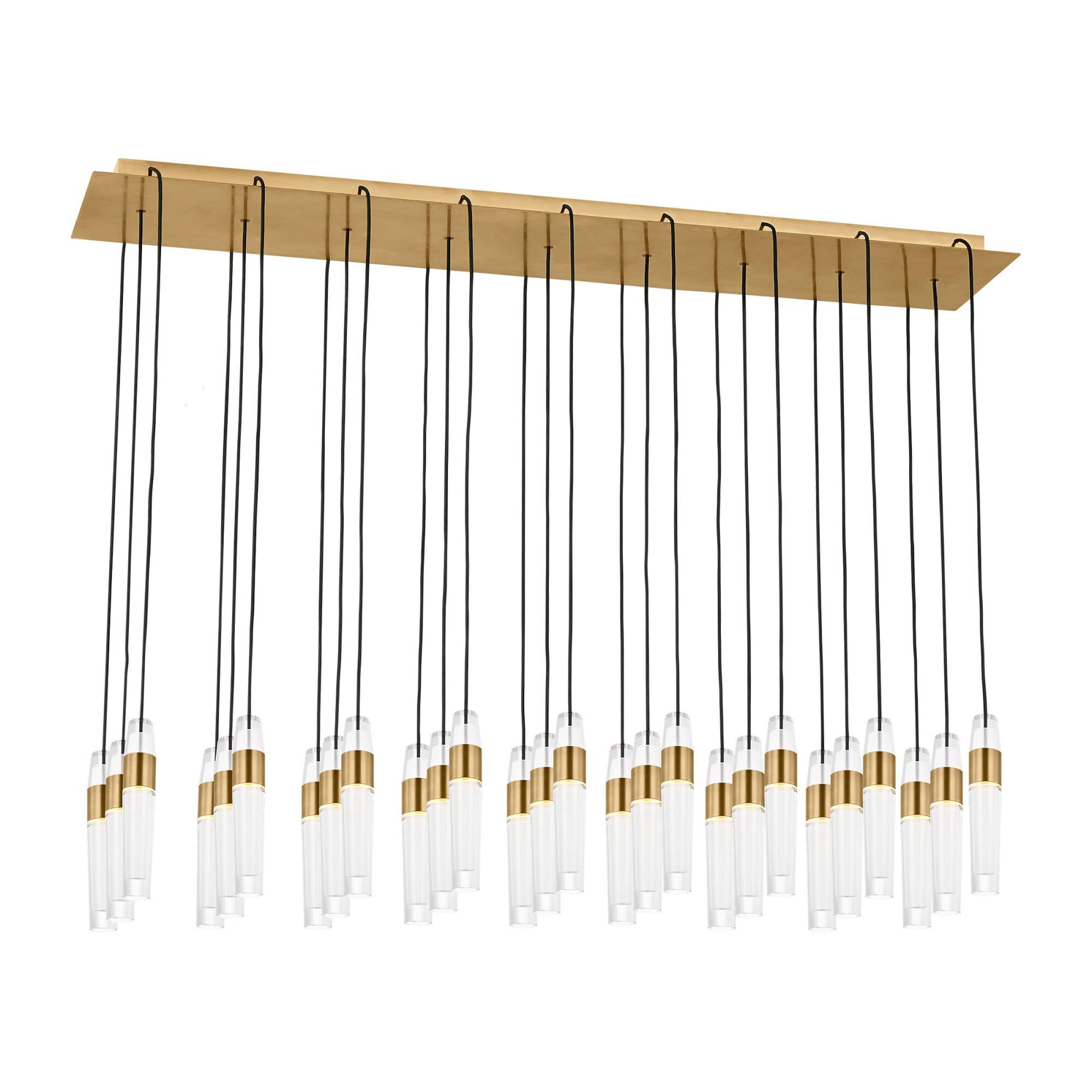 Sean Lavin Lassell 45 Inch Linear Suspension Light by Visual Comfort Modern Collection