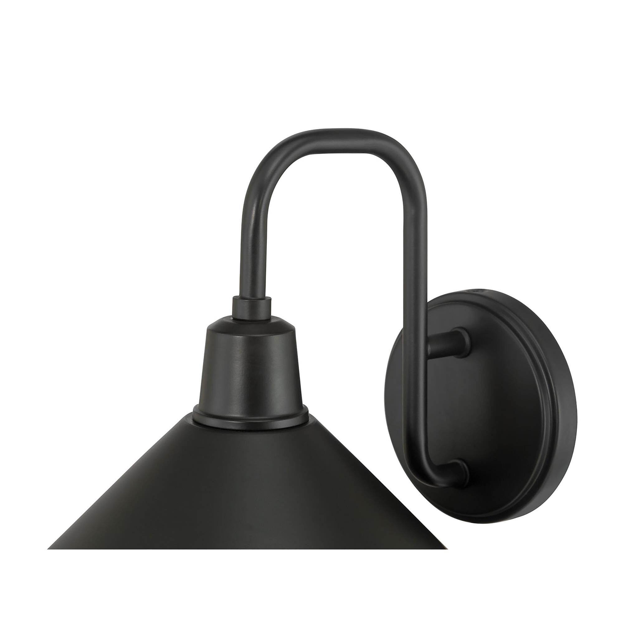 Shown in Powder Coated Black finish