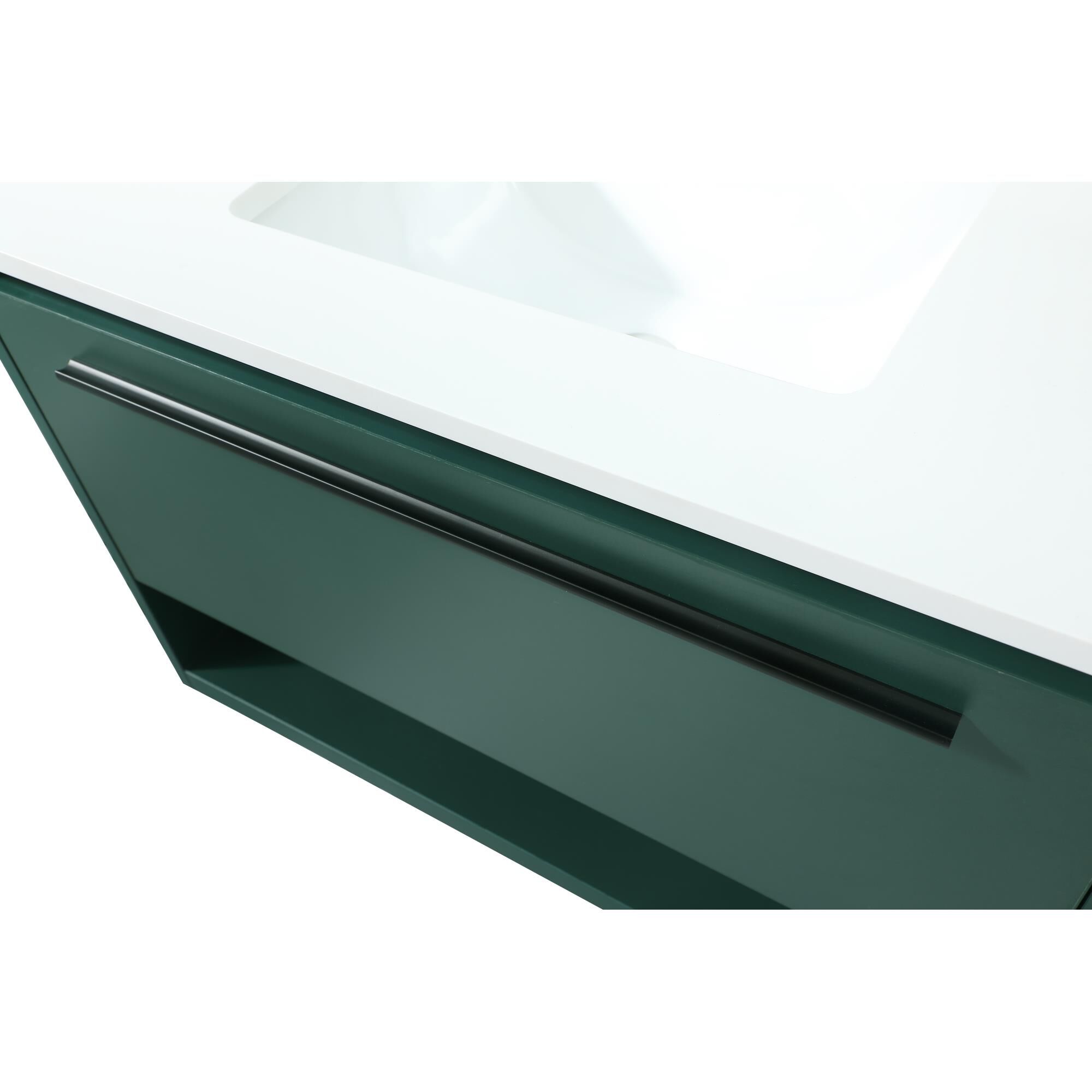 Shown in Green finish