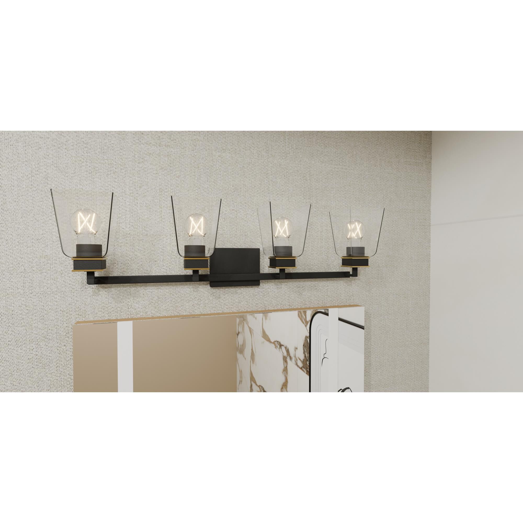 Almany 32 Inch Bath Vanity Light by Quoizel