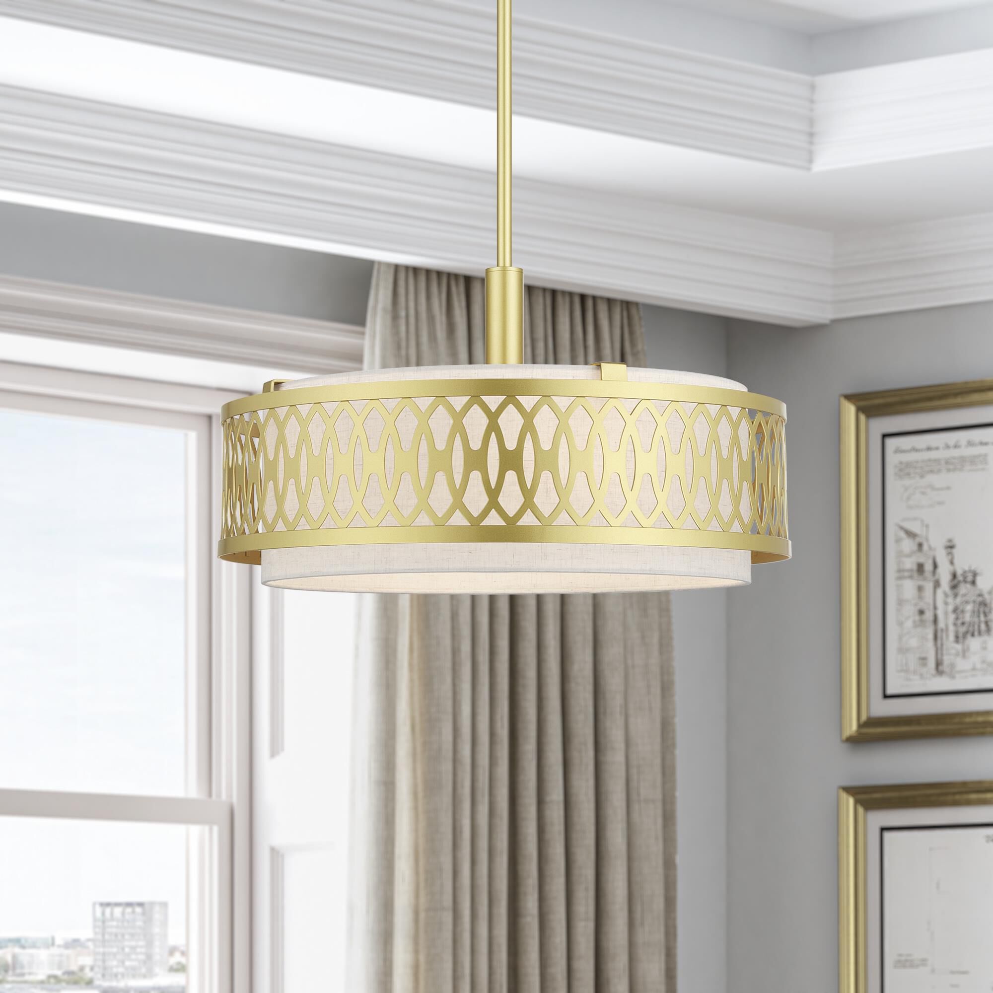 Vistaview 21 Inch Mini Chandelier by Livex Lighting