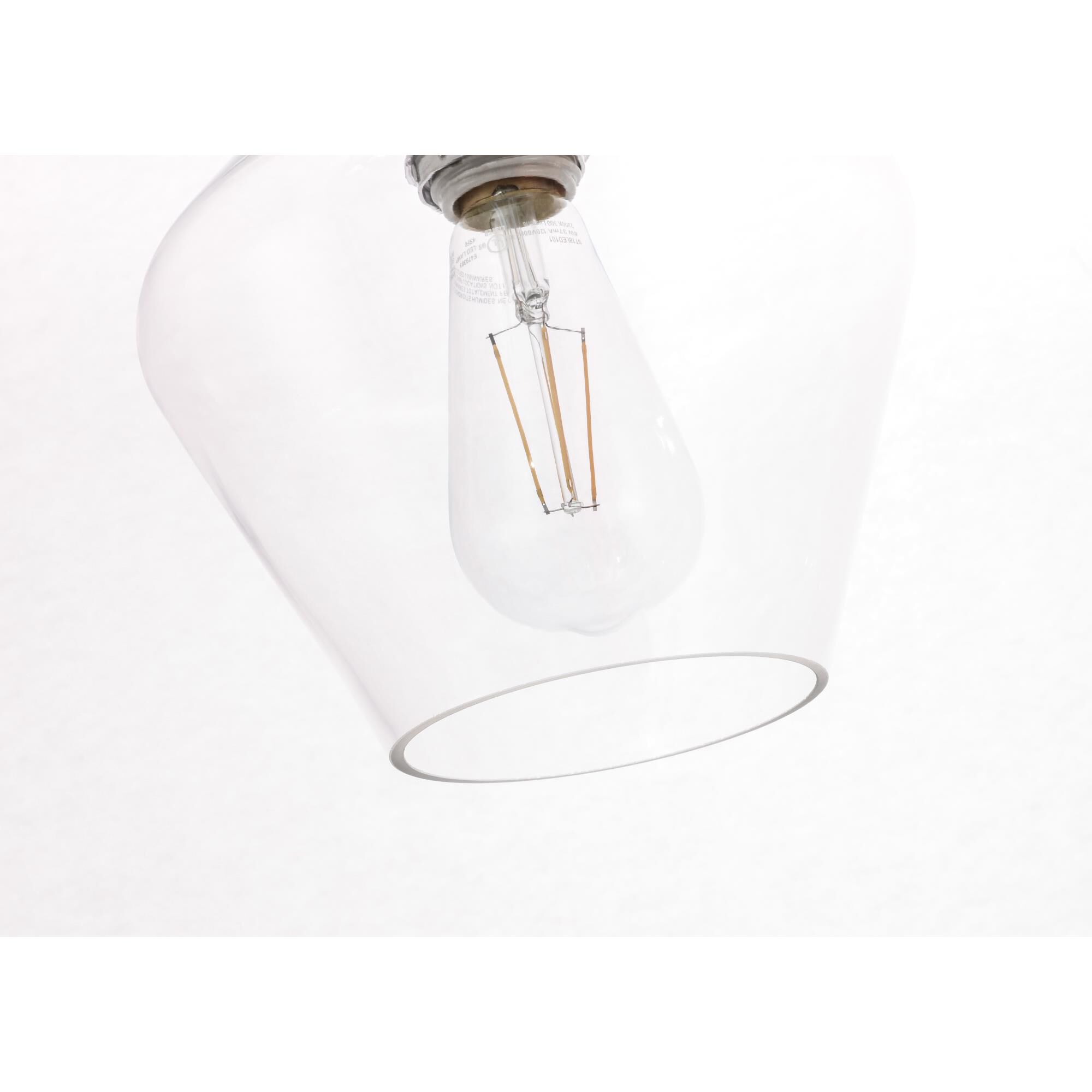 Gene 8 Inch Mini Pendant by Elegant Lighting