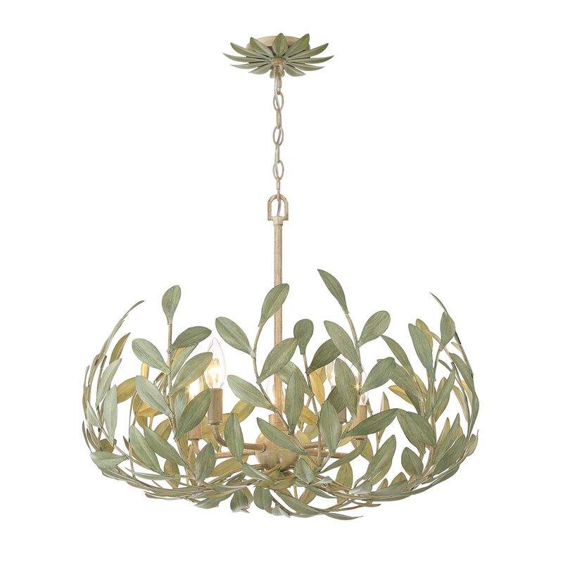 Broche 23 Inch Chandelier by Crystorama