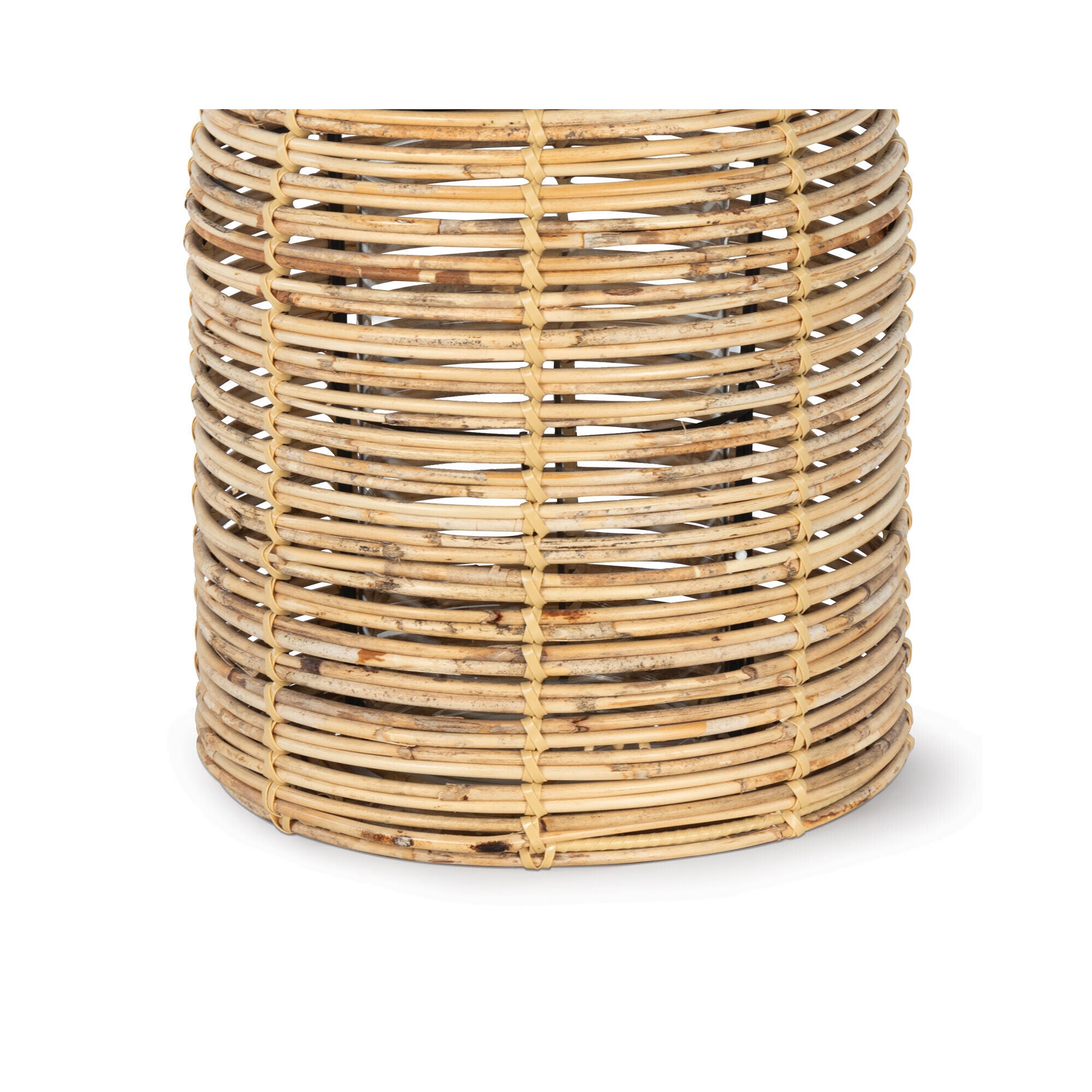 Shown in Natural finish and - None - shade