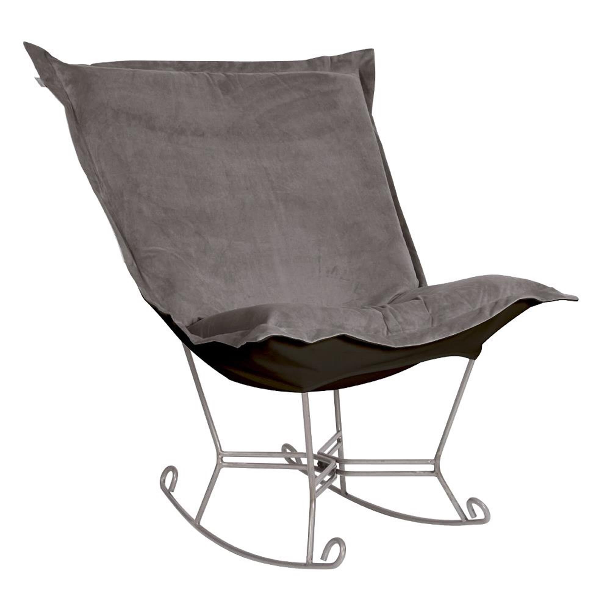 Scroll Puff Side Chair by Howard Elliott Collection