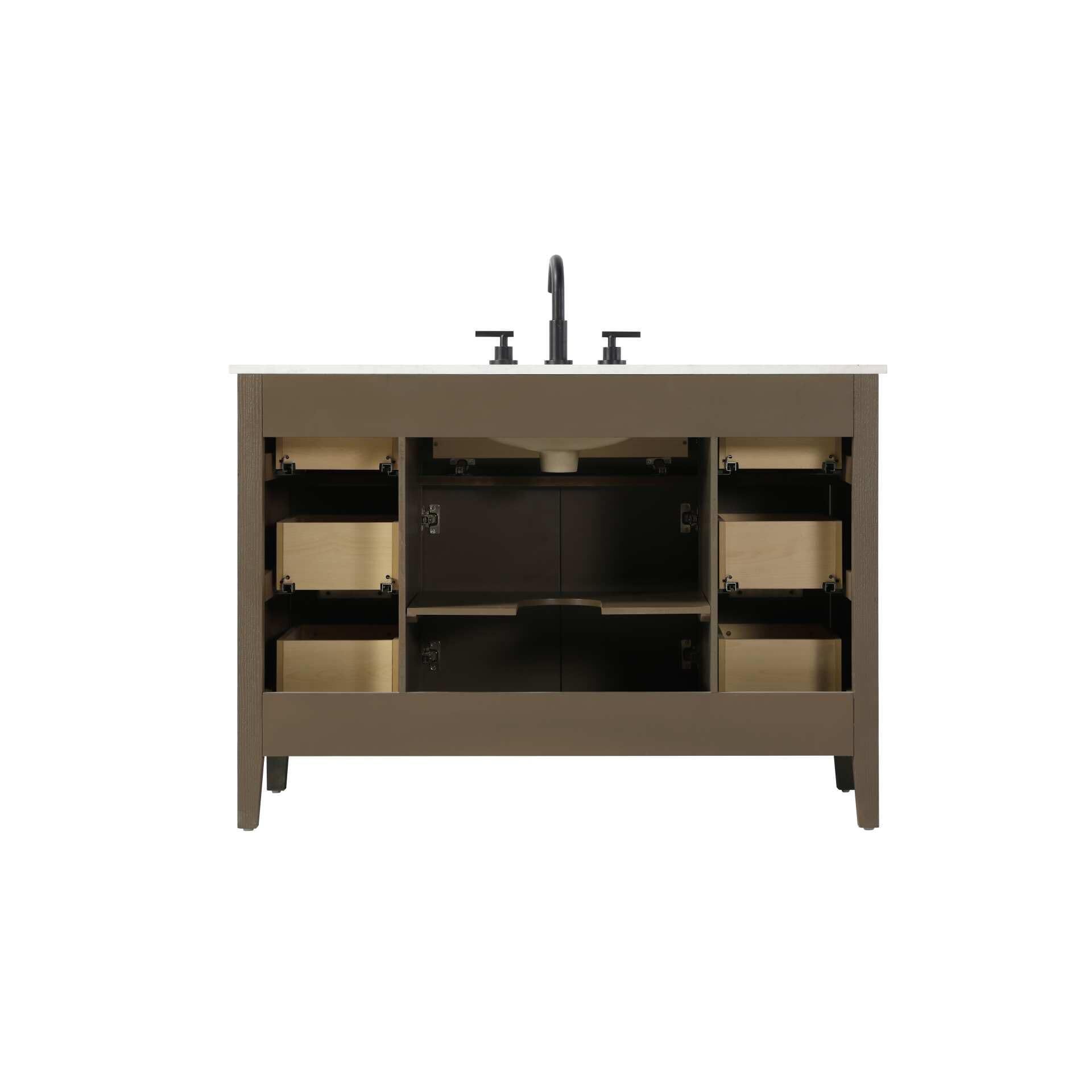 Langston 48 Inch Bath Vanity by Elegant Decor