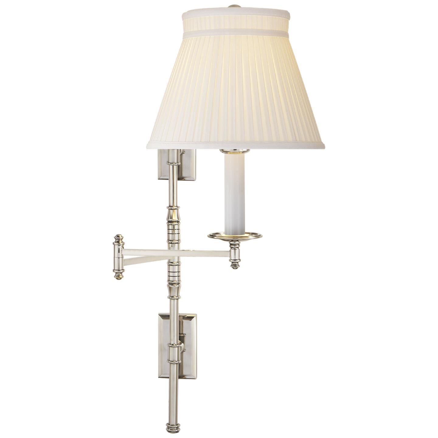 Chapman and Myers Dorchester Wall Swing Lamp by Visual Comfort Signature Collection