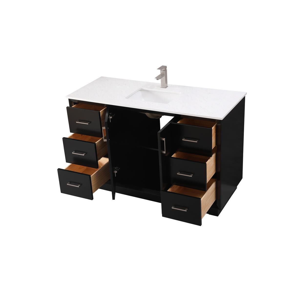 Shown in Black finish