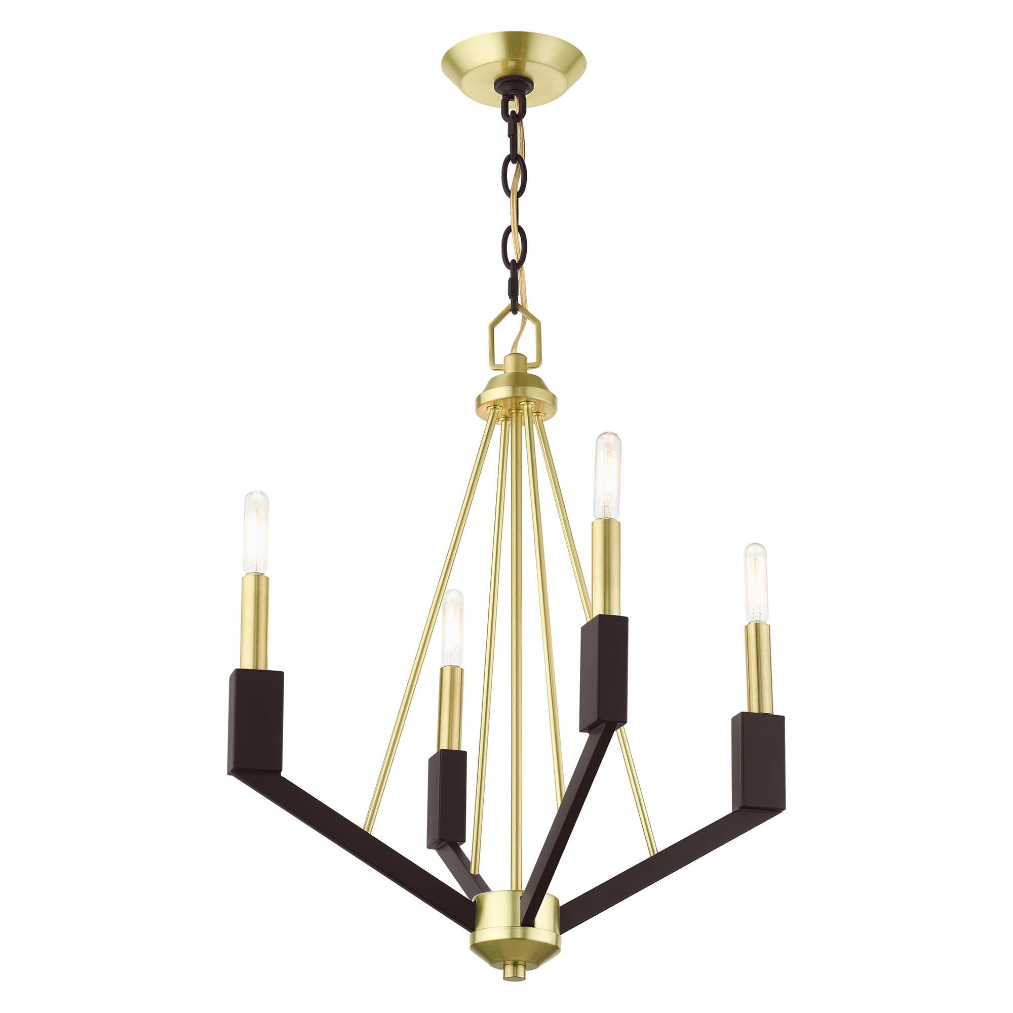 Beckett 4 Light Mini Chandelier by Livex Lighting