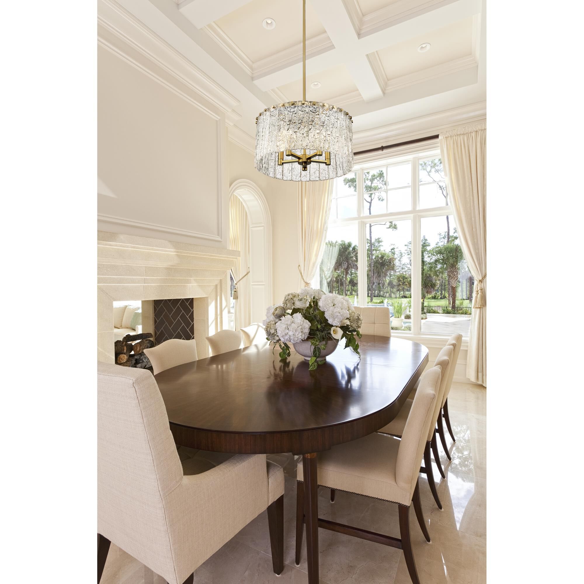 Glacier 19 Inch Large Pendant by Z-Lite