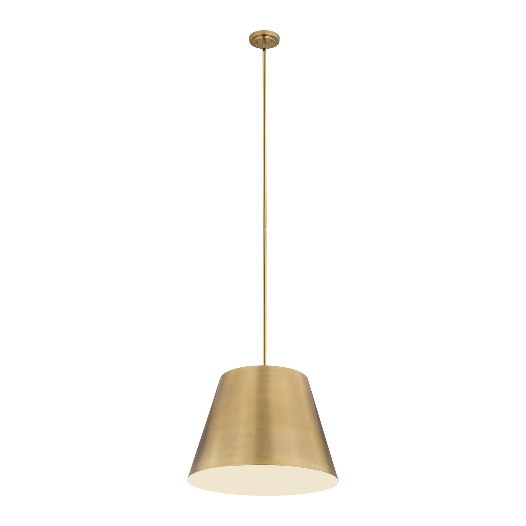 Shown in Rubbed Brass finish and Rubbed Brass glass and Rubbed Brass shade