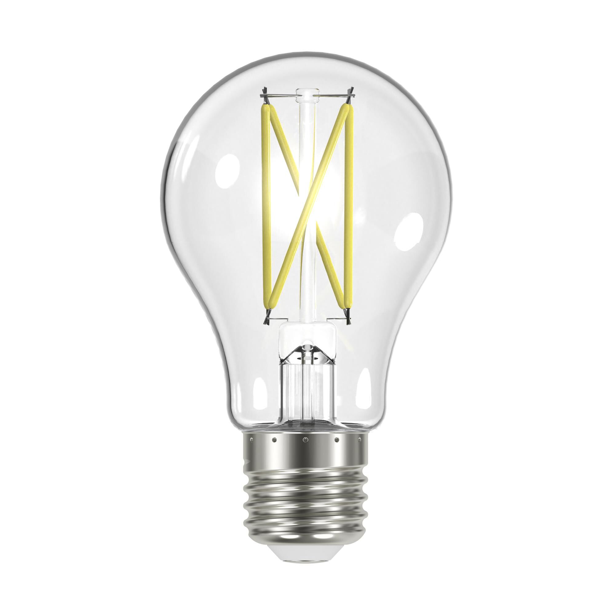 Dimmable 8 Watt 2700K A19 LED Light Bulb by Satco