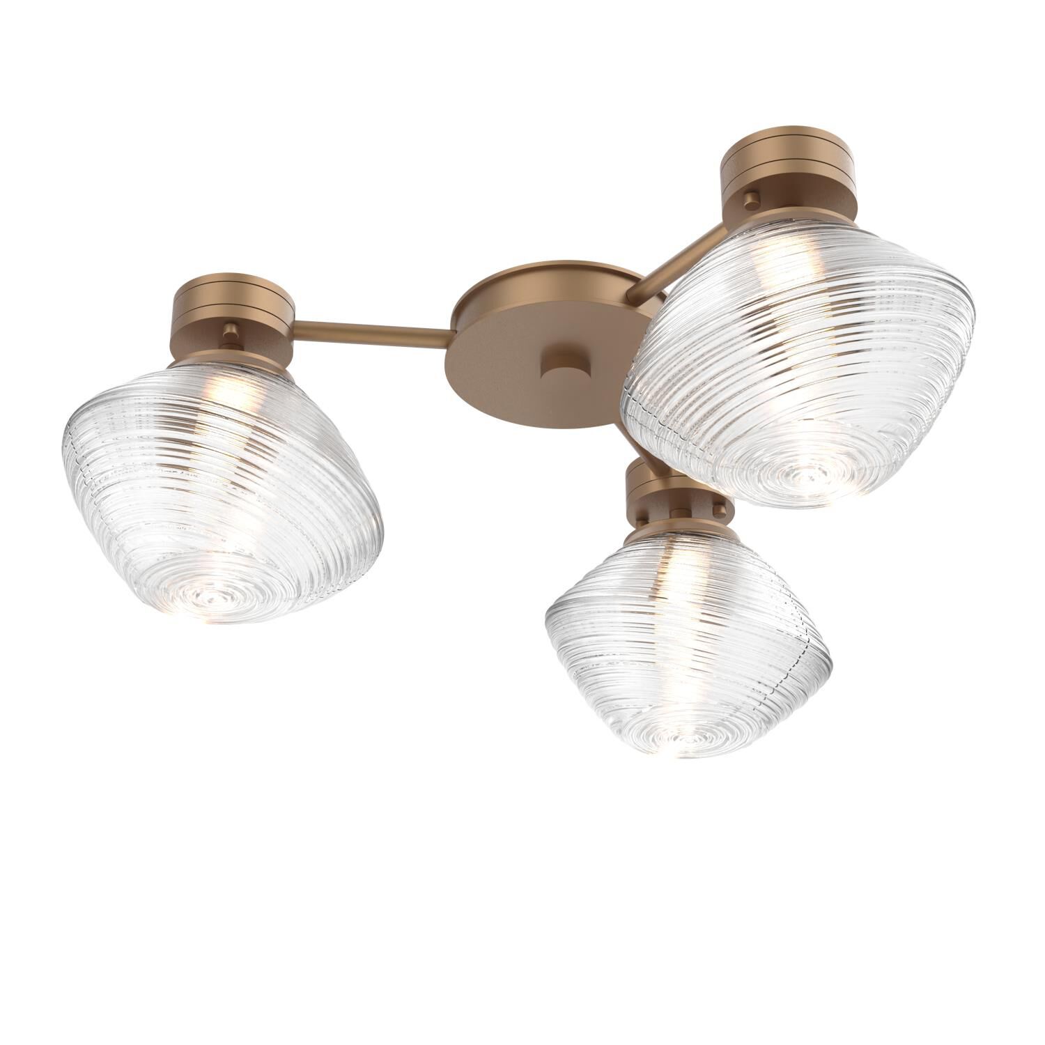 Levi Wilson Mesa 24 Inch Semi Flush Mount by Hammerton Studio