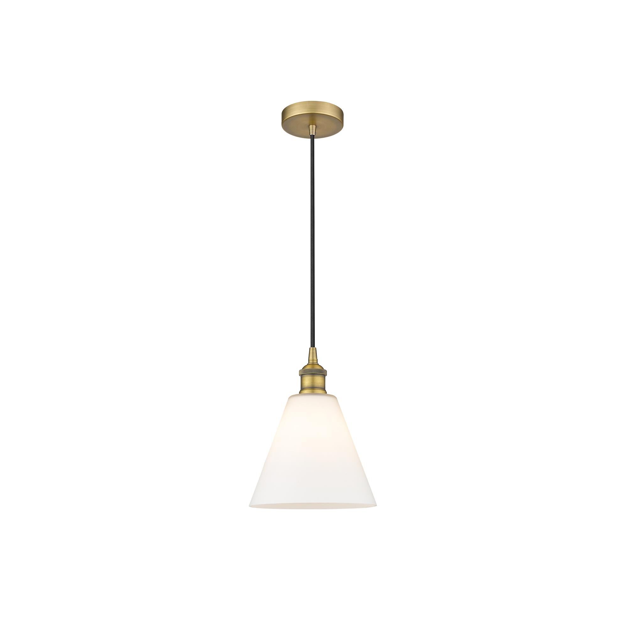 Innovations Lighting Bruno Marashlian Edison Cone 8 Inch Mini Pendant