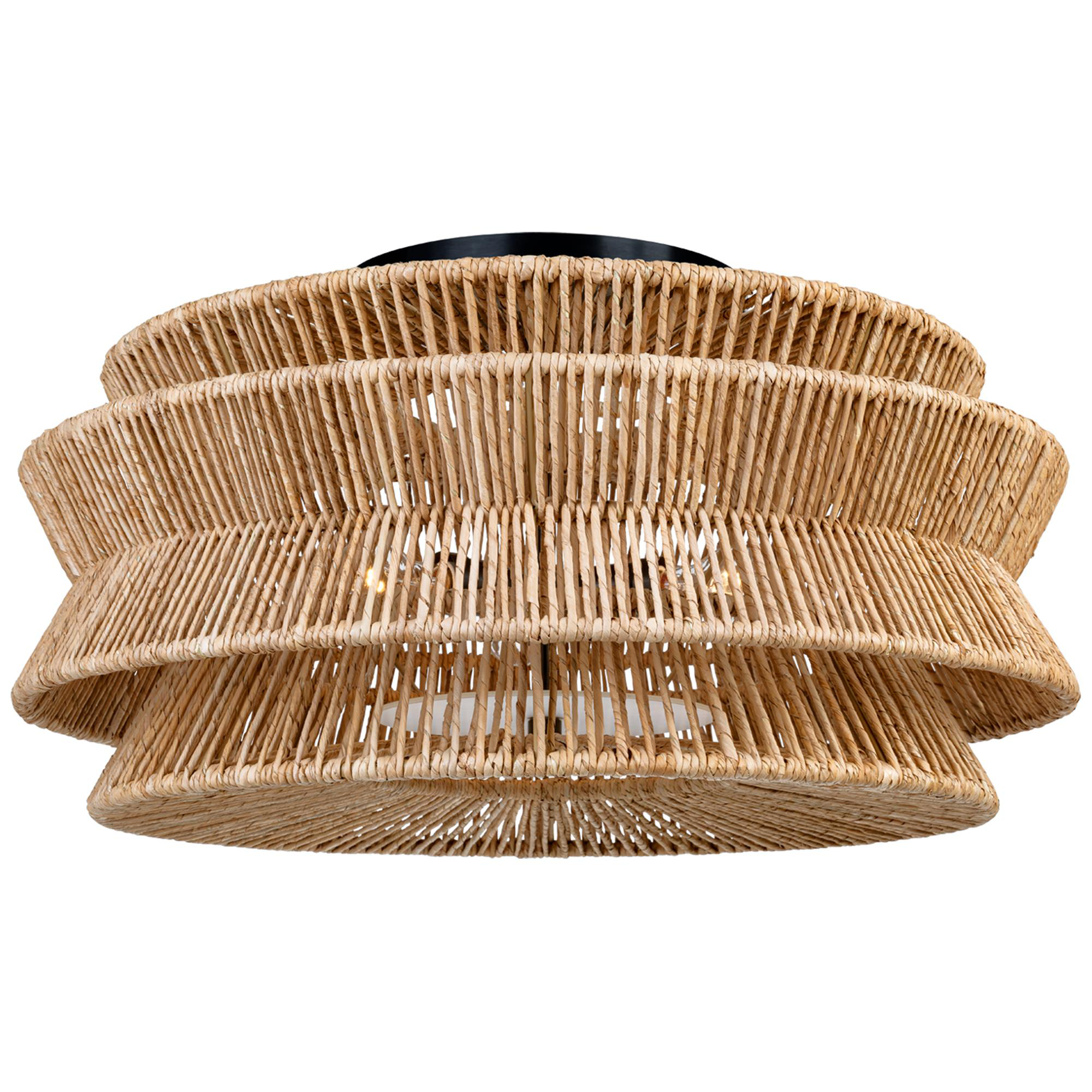 Shown in Bronze And Natural Abaca finish