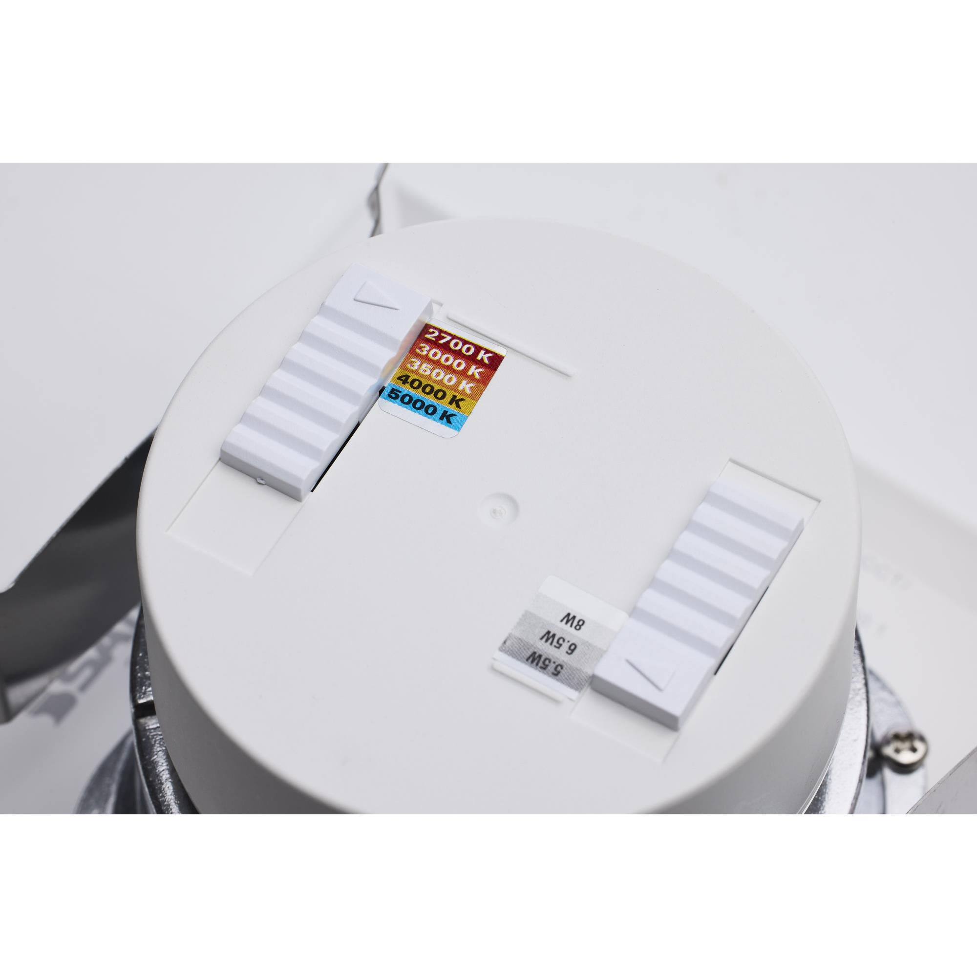 Shown in White finish