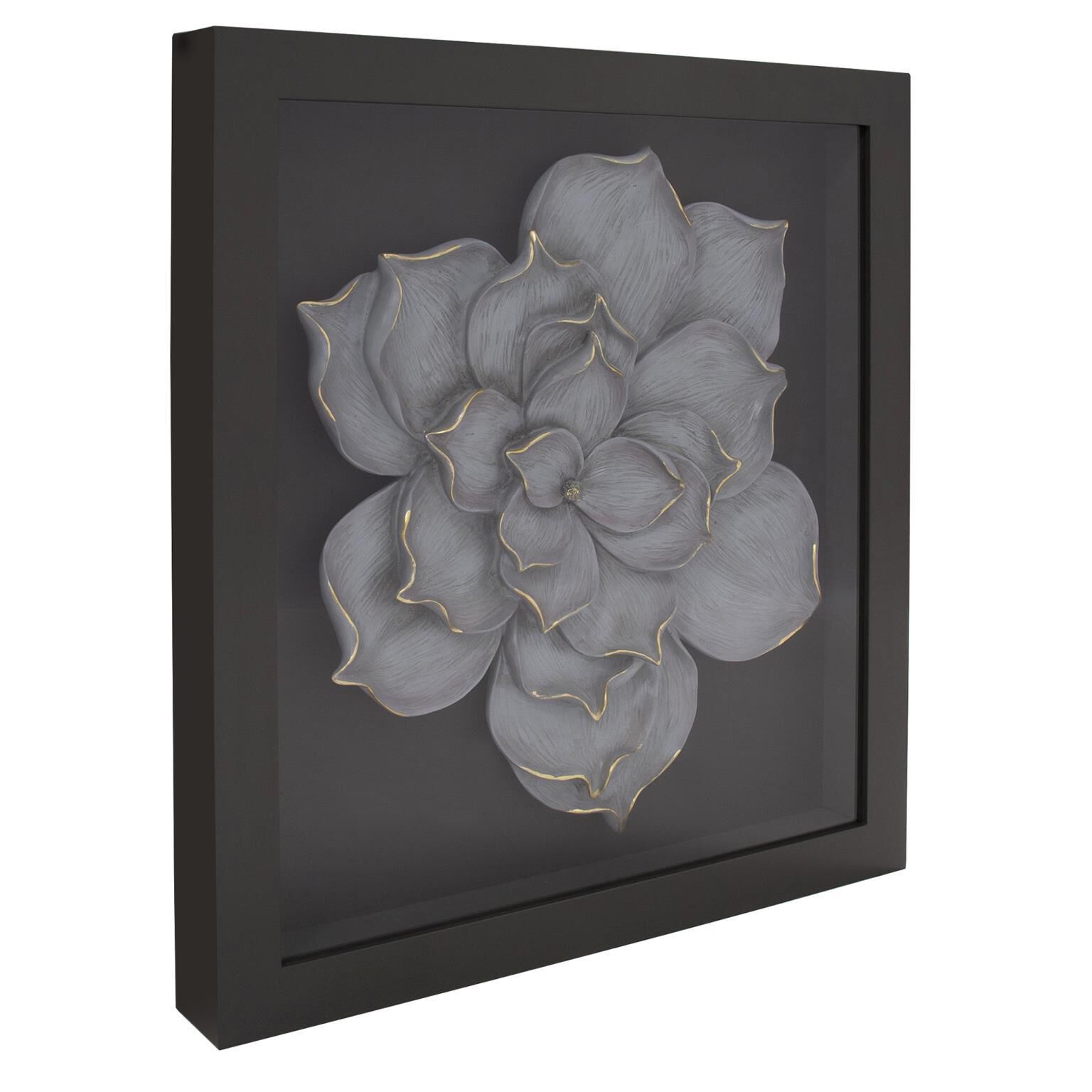 Magnolia Flower Wood Wall Art Alternative Wall Art by Howard Elliott Collection