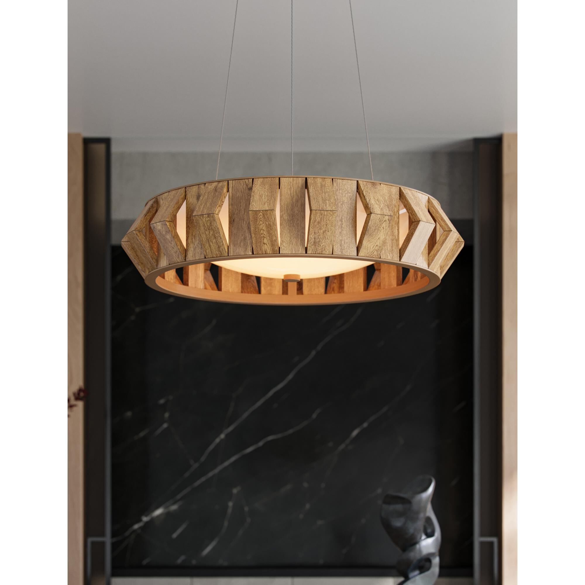 Shown in Toffee, Brass and White finish