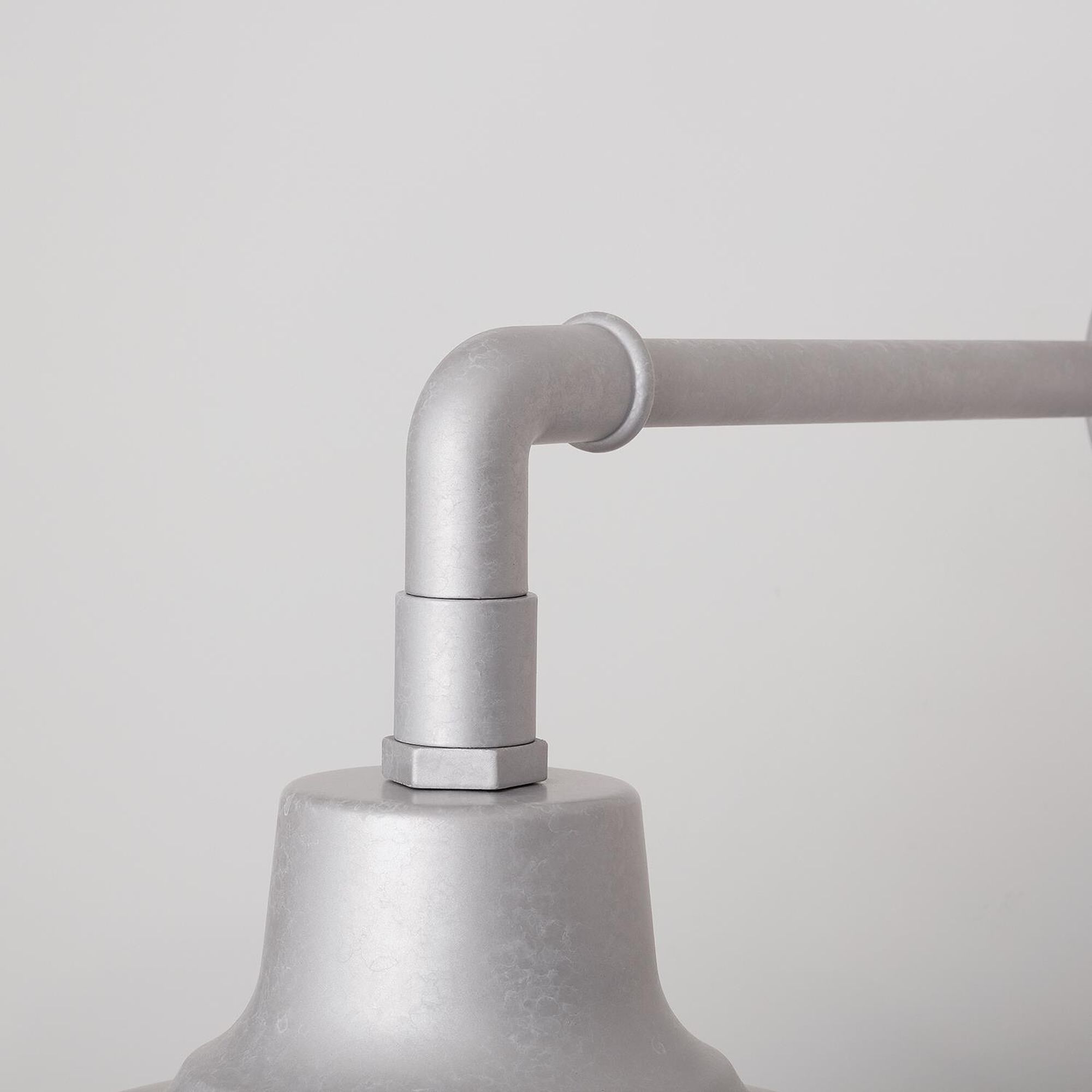 Shown in Galvanized finish