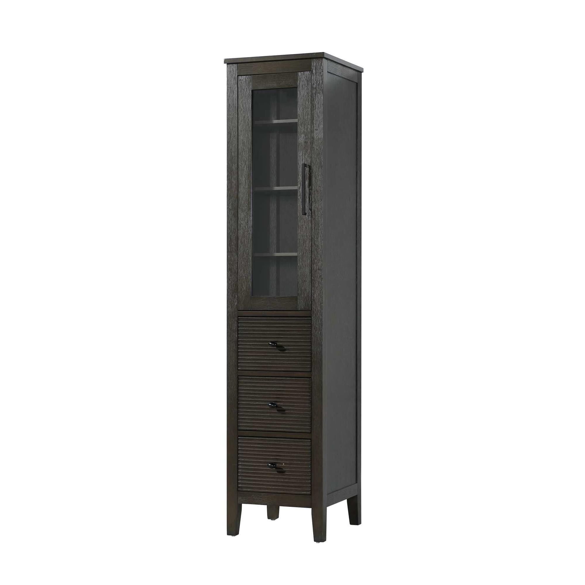 Shown in Chocolate Oak finish