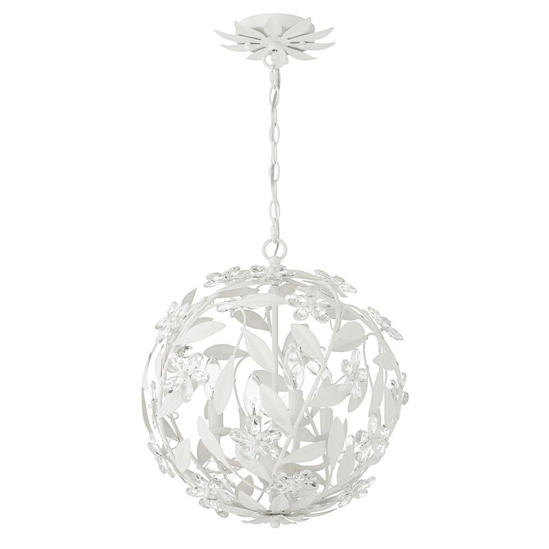 Marselle Small Pendant Light by Crystorama