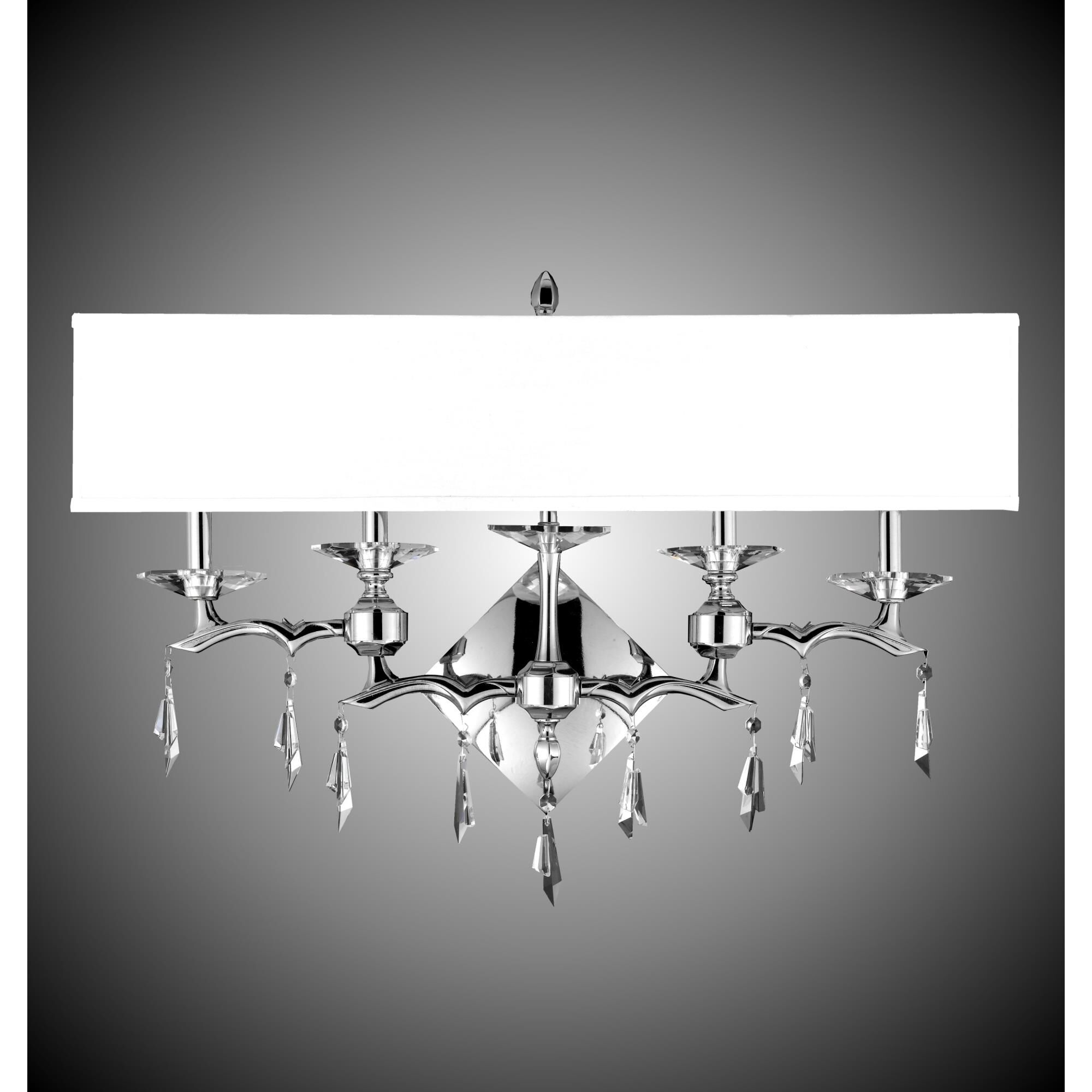 Kaya 30 Inch Wall Sconce by American Brass and Crystal